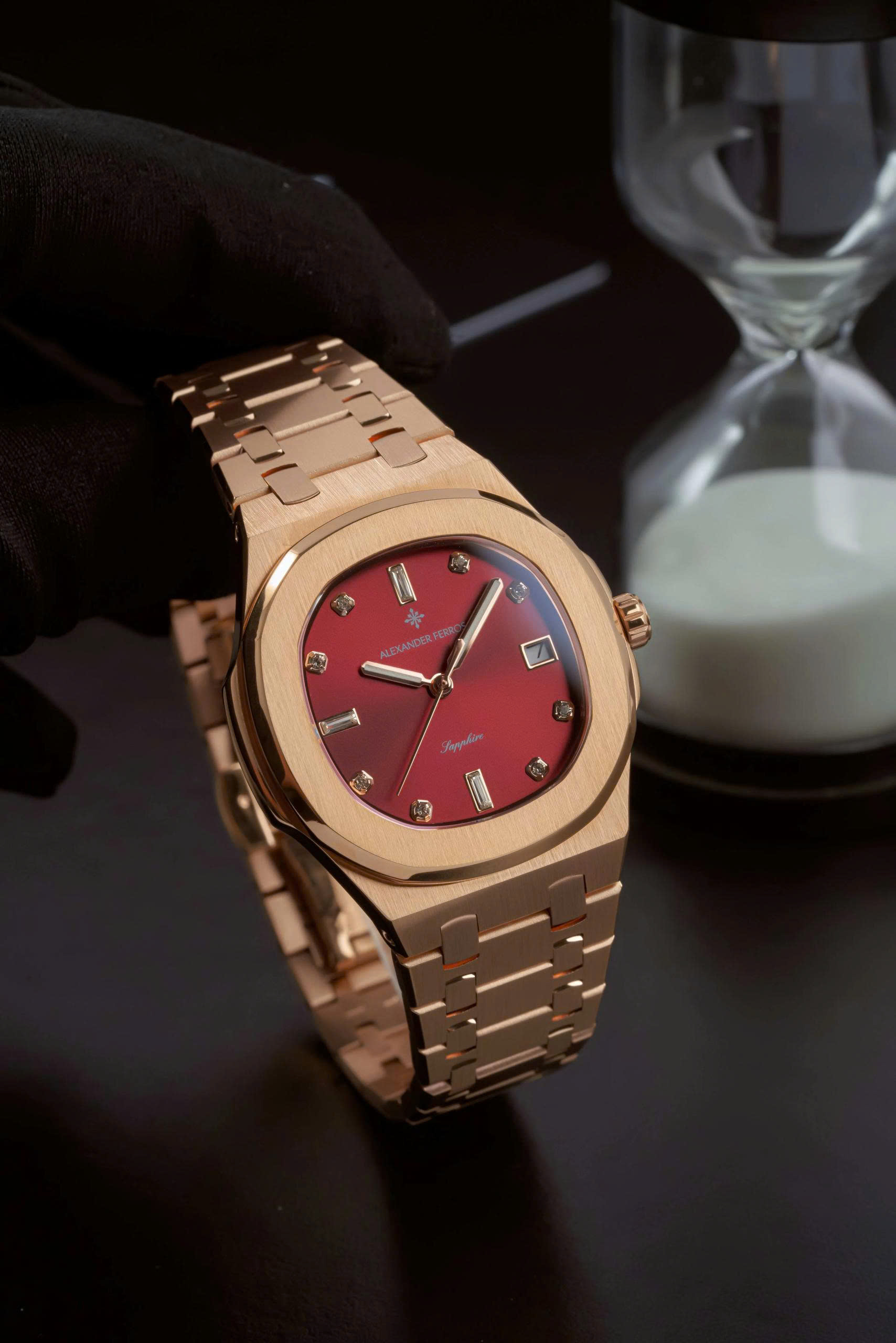 ĐỒNG HỒ NỮ ALEXANDER FERROS 6152R/03 QUAZT 33MM