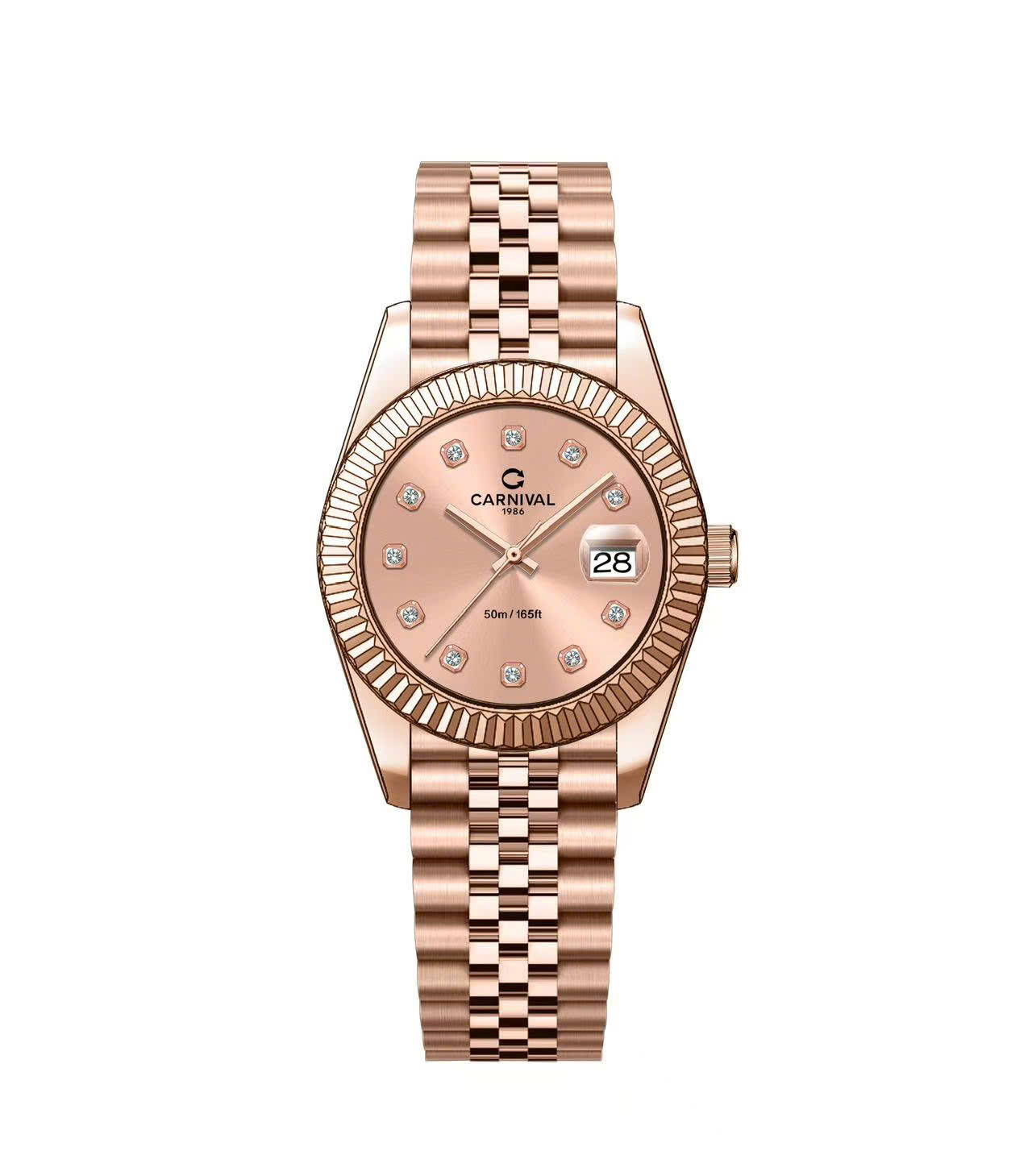 ĐỒNG HỒ NỮ CARNIVAL 8250L VH NN QUARTZ 30MM