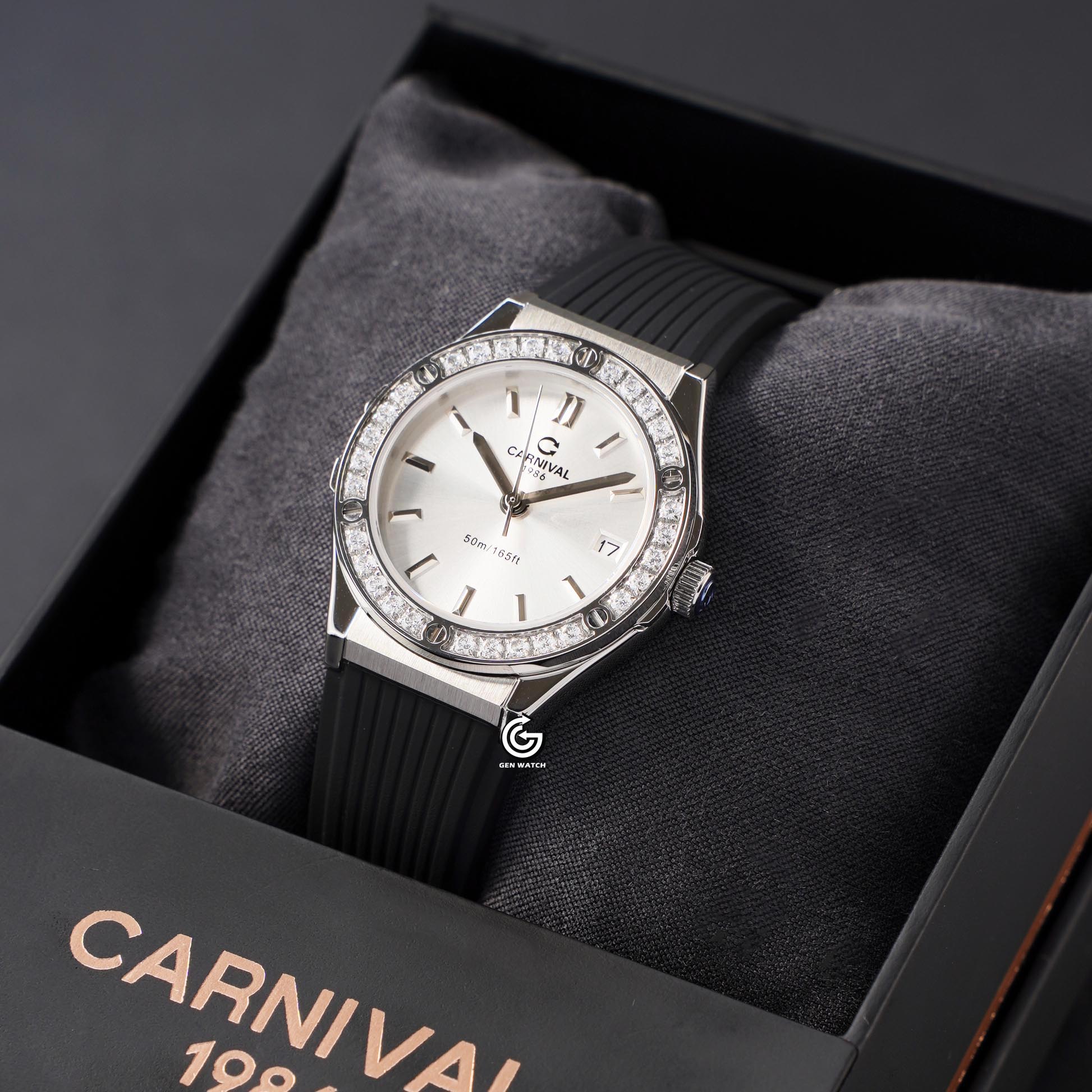 ĐỒNG HỒ NỮ CARNIVAL 8168L2 VT DCS T QUARTZ 32MM