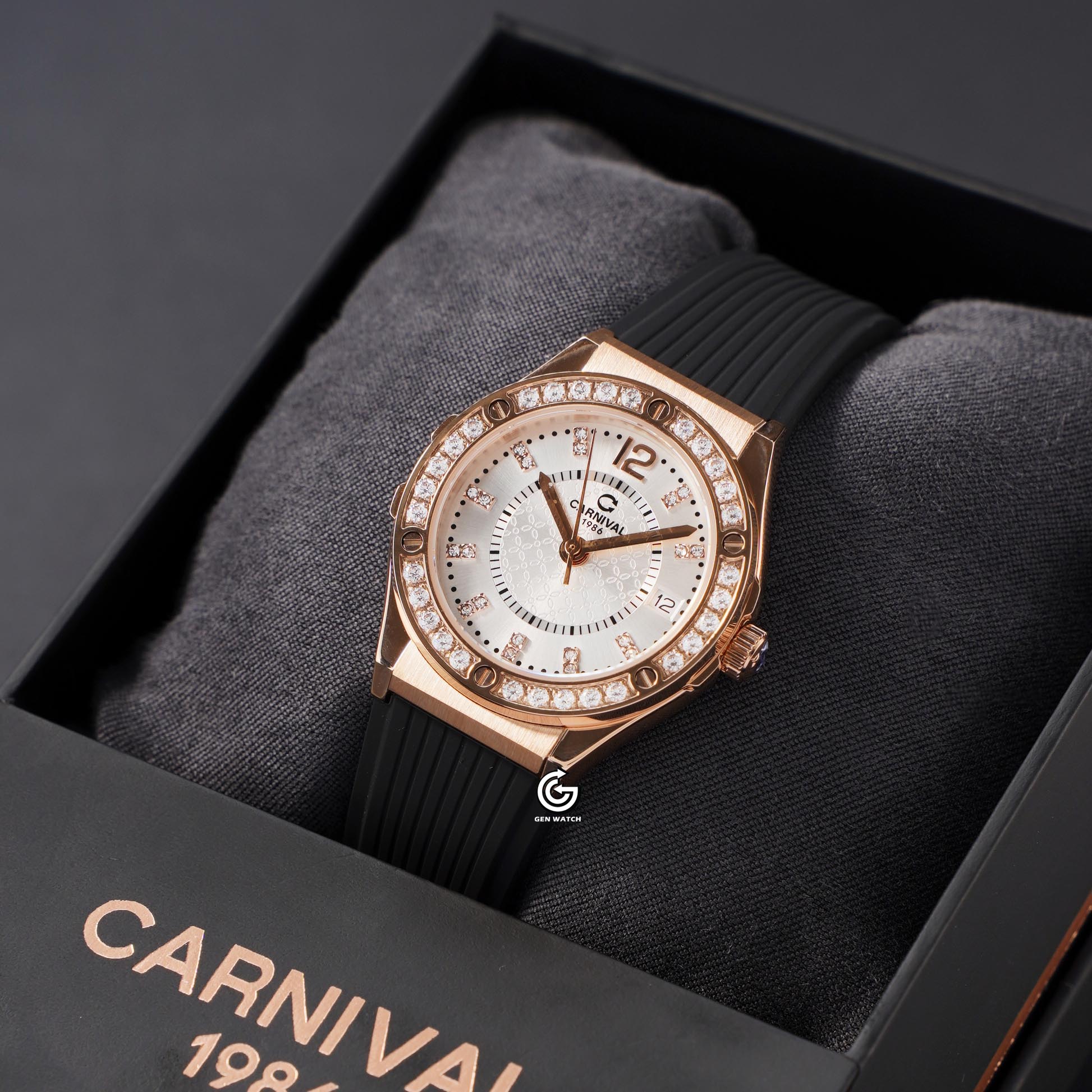 ĐỒNG HỒ NỮ CARNIVAL 8173L2 VH DCS T QUARTZ 32MM
