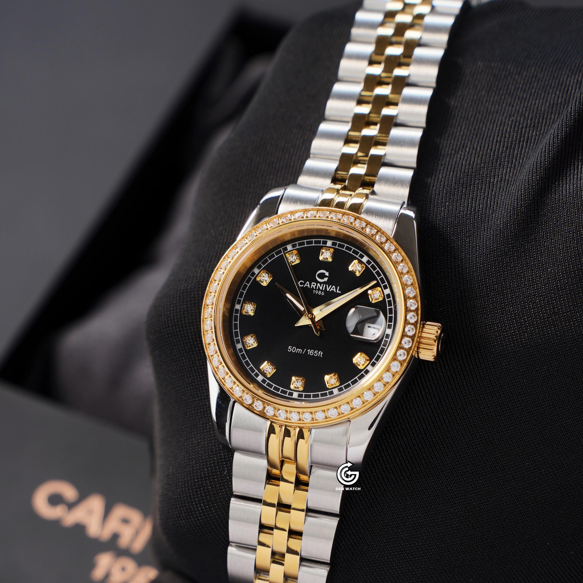 ĐỒNG HỒ NỮ CARNIVAL 8131L2 CV D QUARTZ 30MM