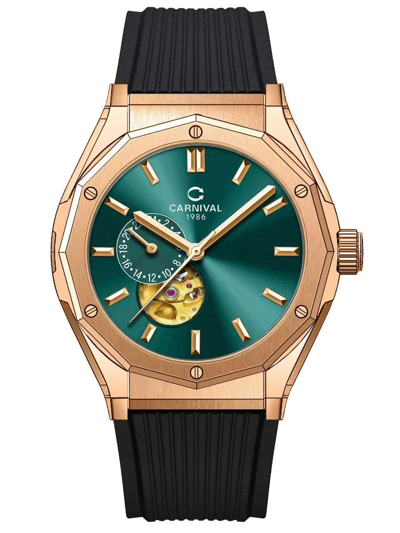 ĐỒNG HỒ NAM CARNIVAL 8189G VH DCS XL AUTOMATIC 42MM