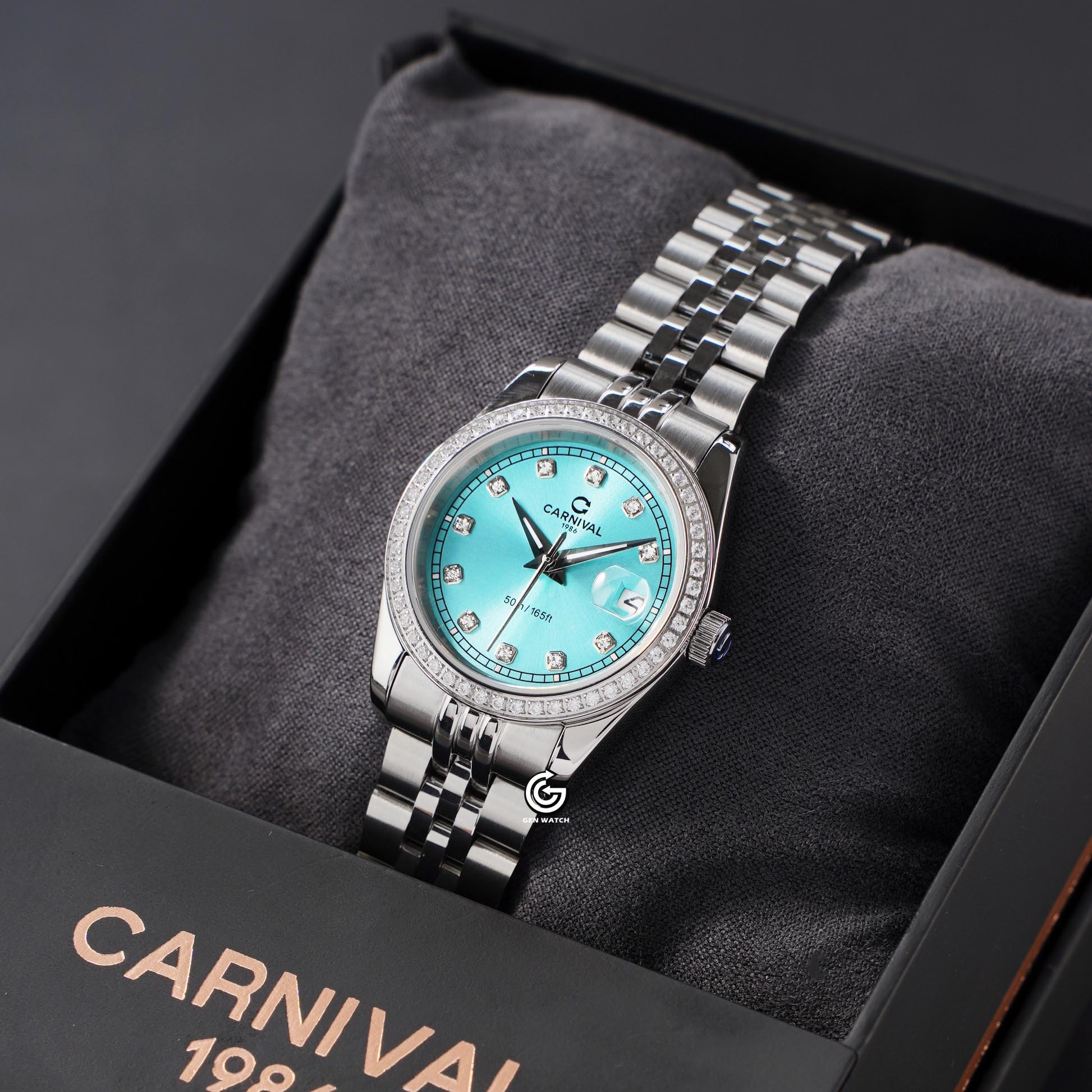 ĐỒNG HỒ NỮ CARNIVAL 8131L2 VT XT QUARTZ 30MM