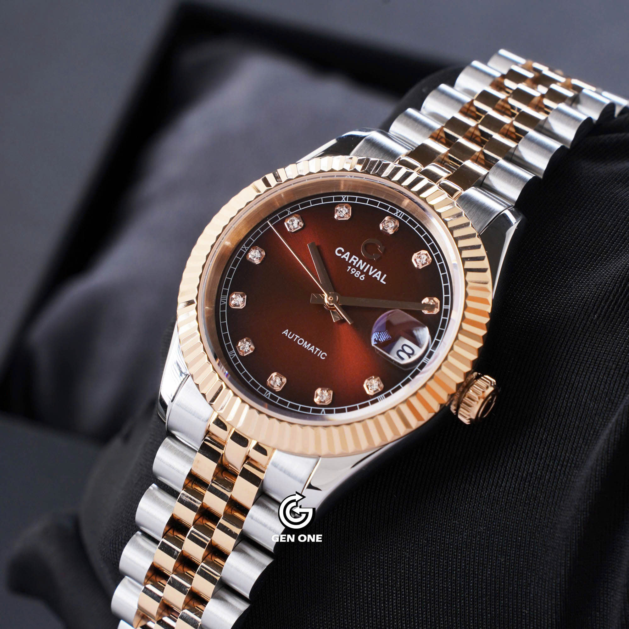 ĐỒNG HỒ NAM CARNIVAL 8250G CH N AUTOMATIC 38MM