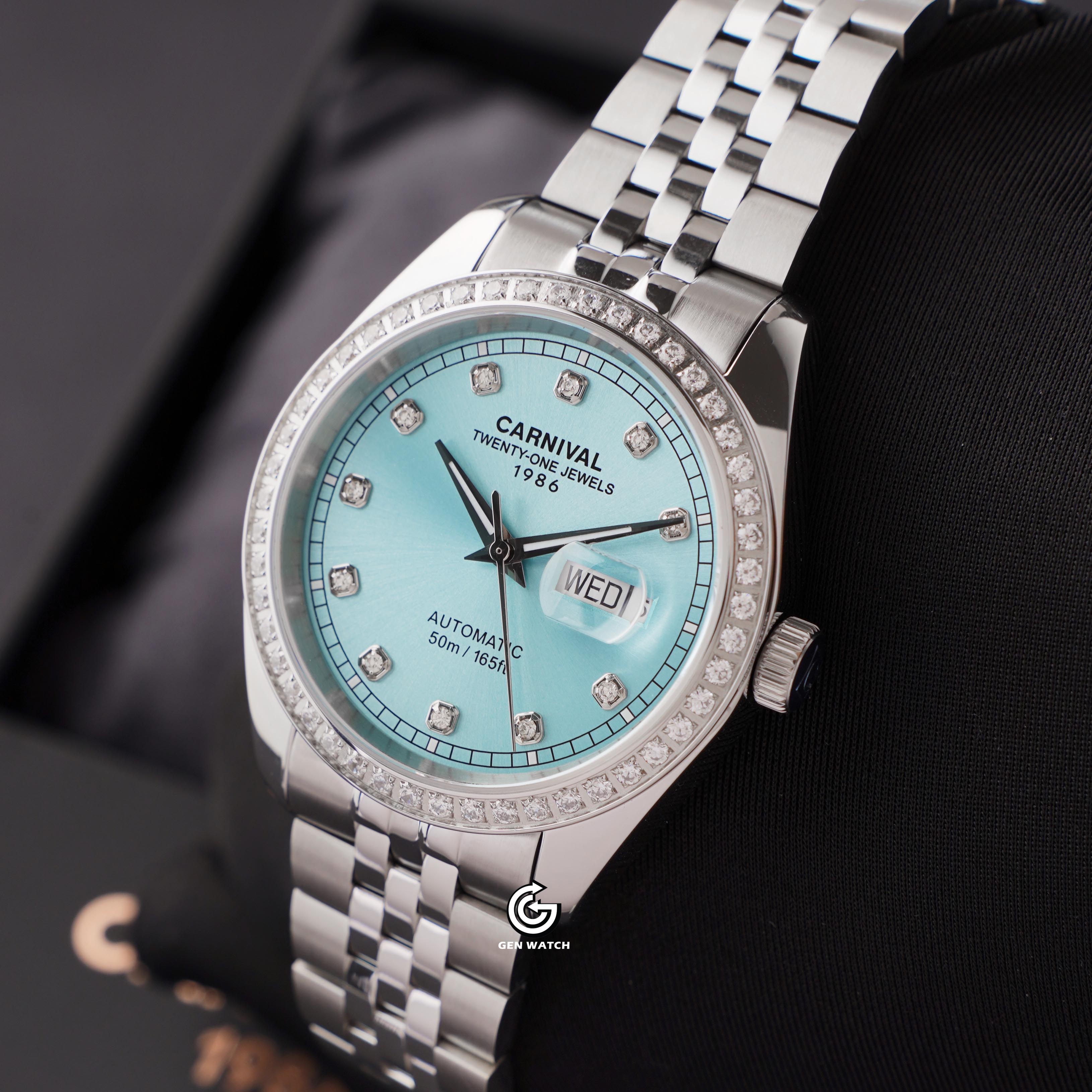 ĐỒNG HỒ NAM CARNIVAL 8131G2 VT XT AUTOMATIC 41MM