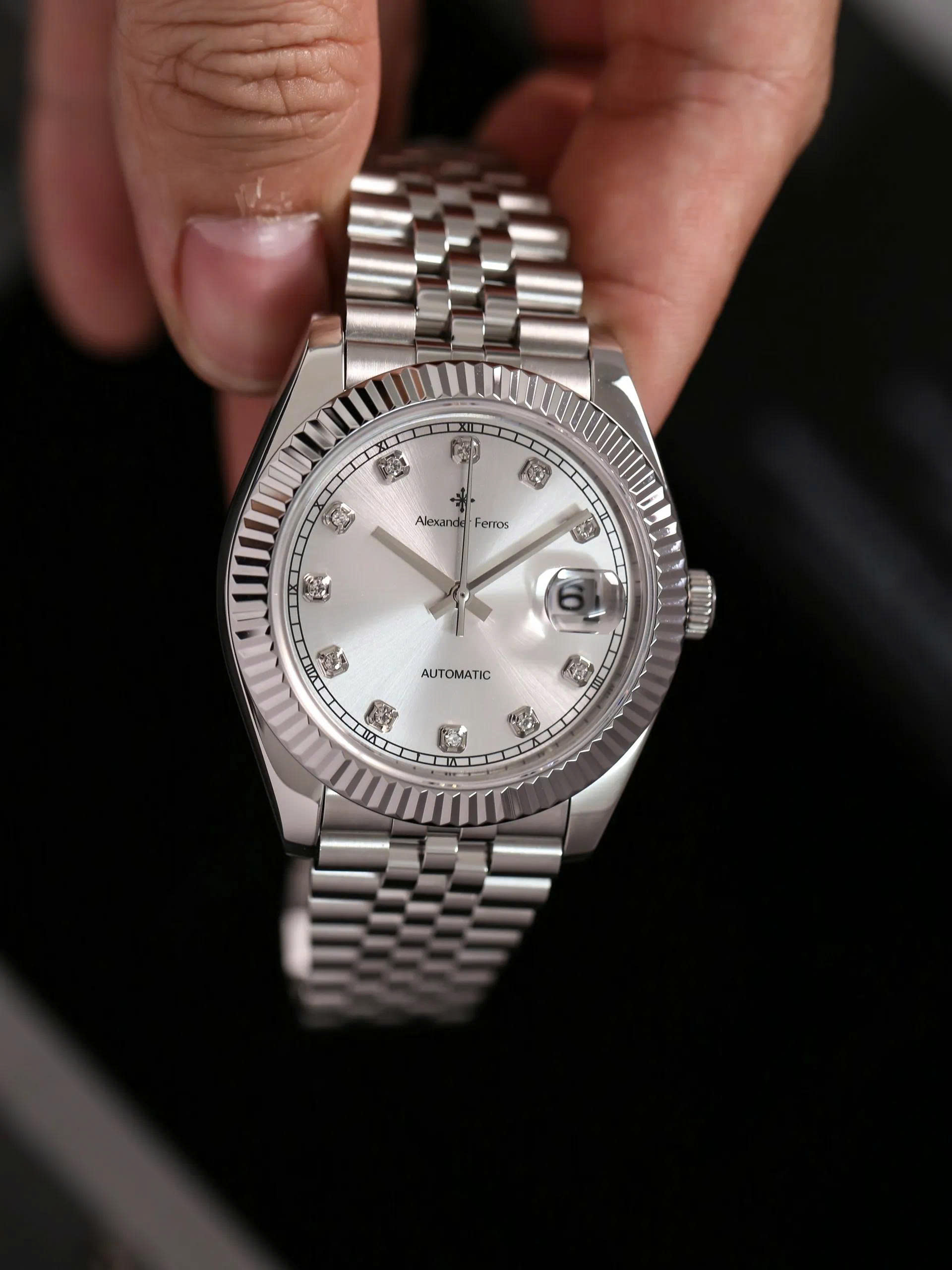 ĐỒNG HỒ NAM ALEXANDER FERROS 8132S/02 AUTOMATIC 40MM