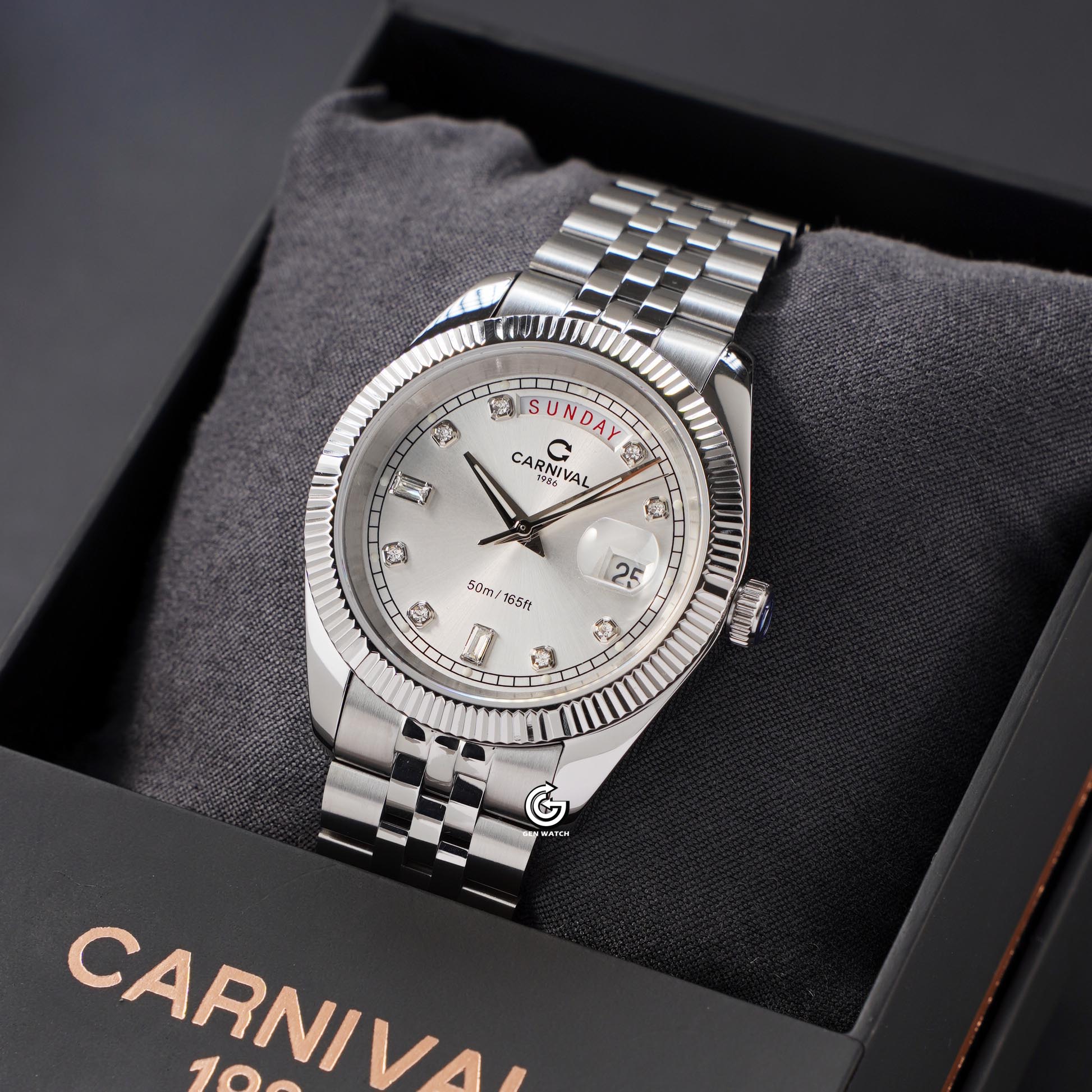 ĐỒNG HỒ NAM CARNIVAL 8190G VT T QUARTZ 40MM