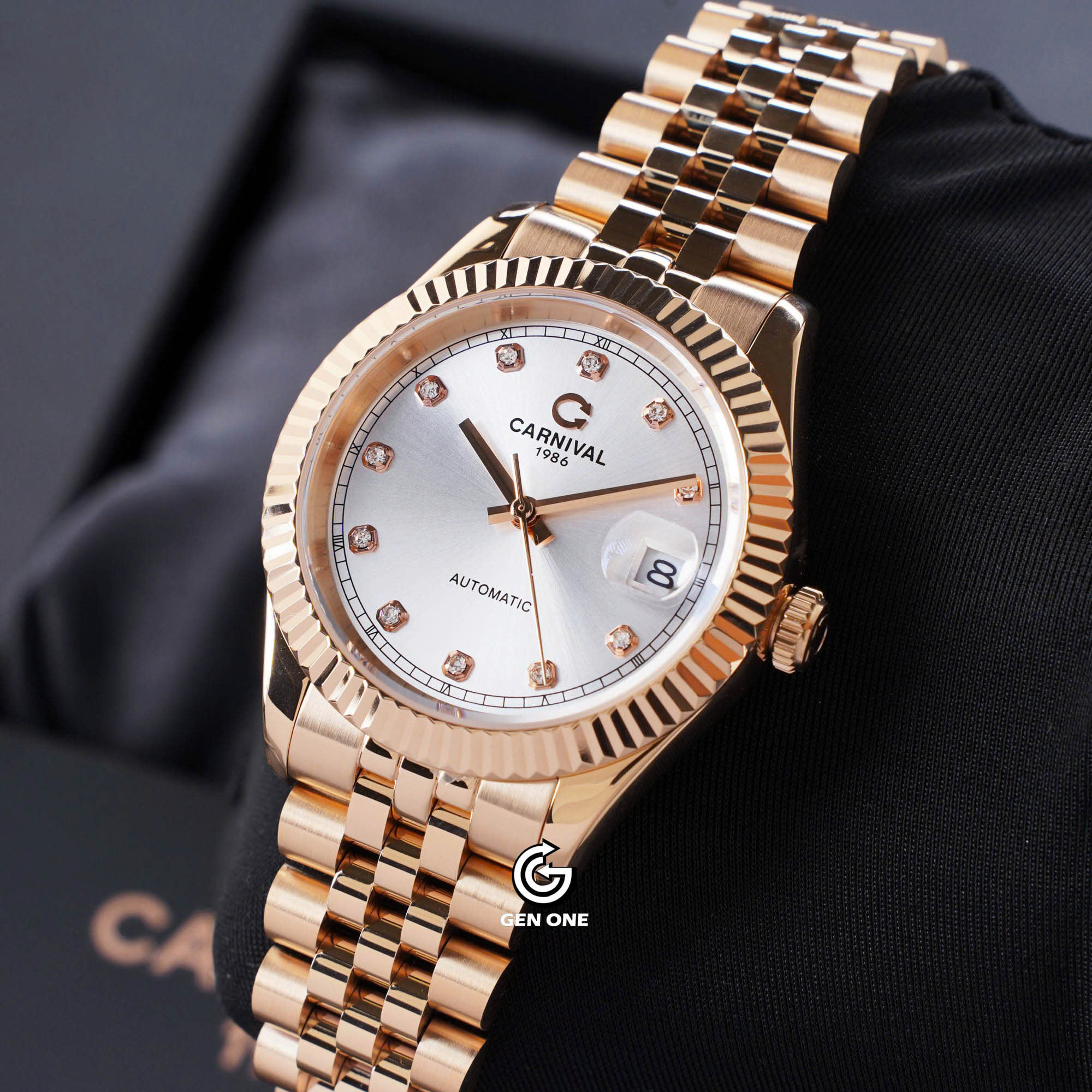 ĐỒNG HỒ NAM CARNIVAL 8250G VH T AUTOMATIC 38MM