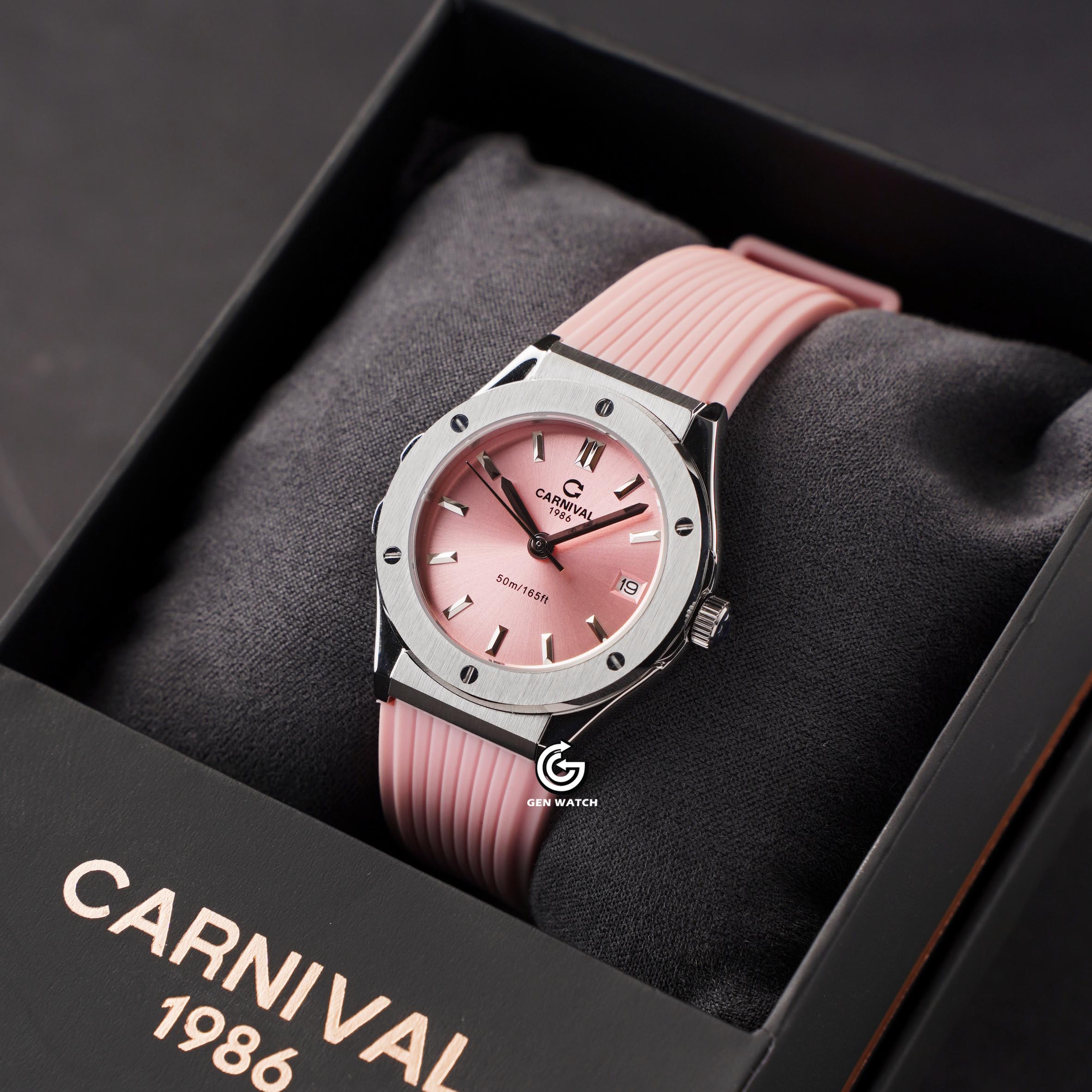ĐỒNG HỒ NỮ CARNIVAL 8168L VT DCS H QUARTZ 32MM