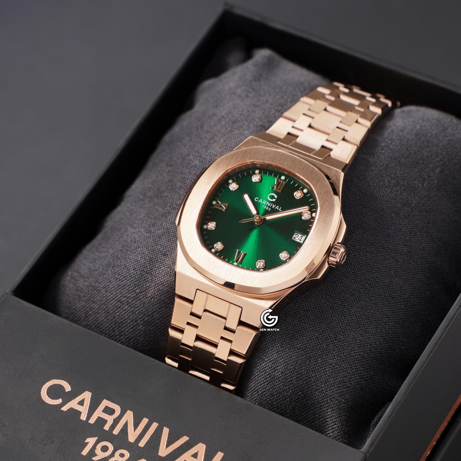 ĐỒNG HỒ NỮ CARNIVAL 8160L VH XL QUARTZ 34MM