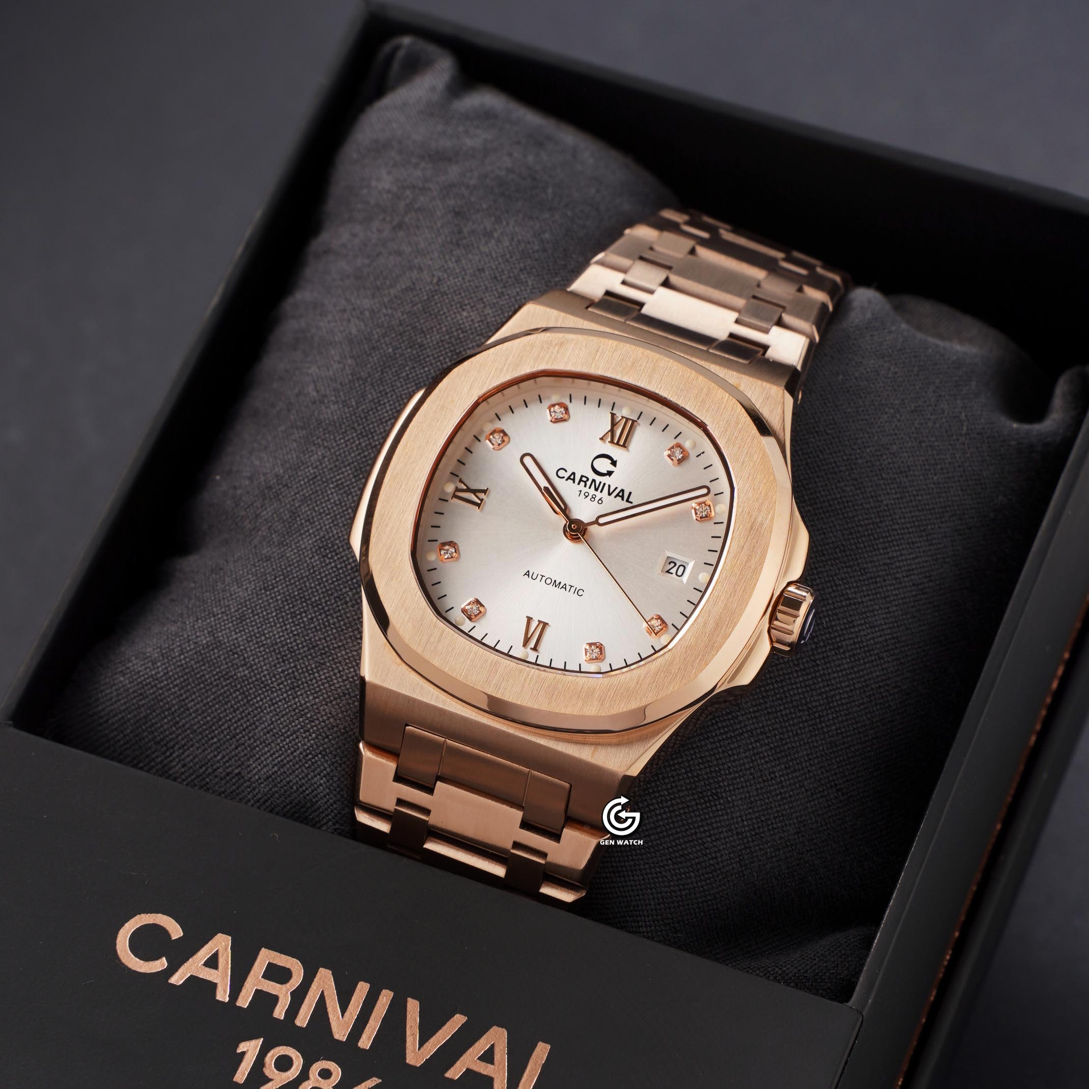 ĐỒNG HỒ NAM CARNIVAL 8160G VH T AUTOMATIC 41MM