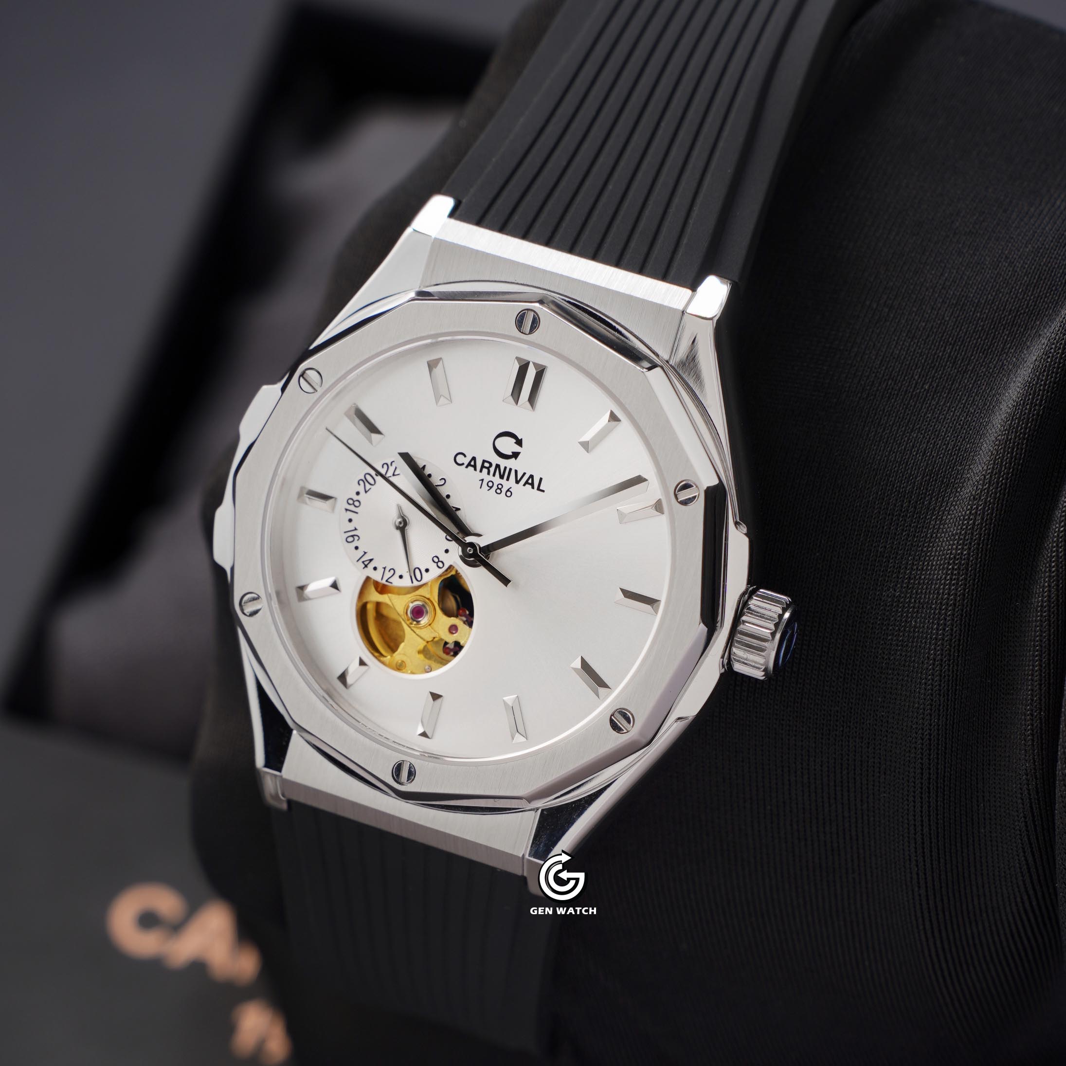 ĐỒNG HỒ NAM CARNIVAL 8189G VT DCS T AUTOMATIC 42MM