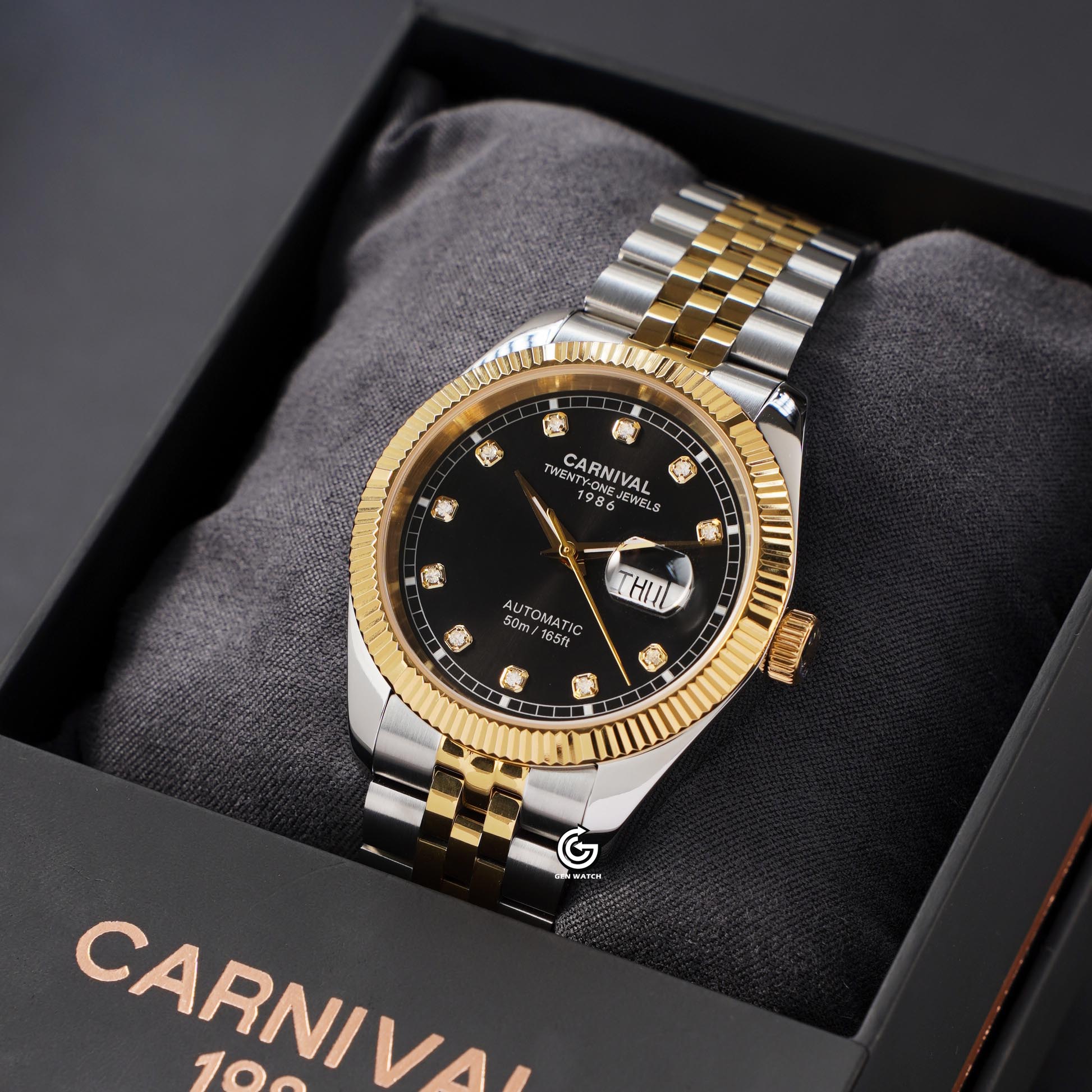 ĐỒNG HỒ NAM CARNIVAL 8131G CV D AUTOMATIC 40MM