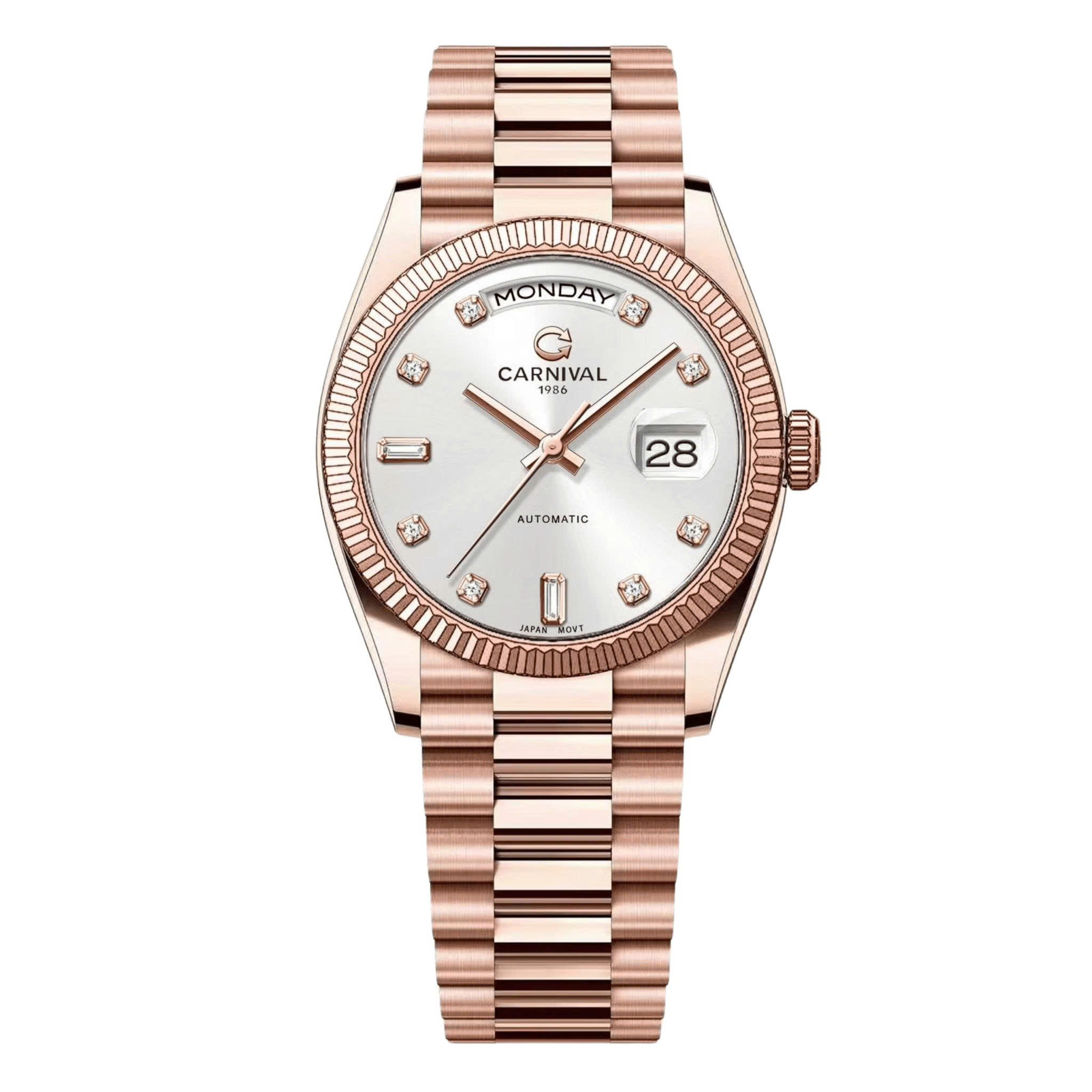 ĐỒNG HỒ NAM CARNIVAL 8239G VH T AUTOMATIC 38MM