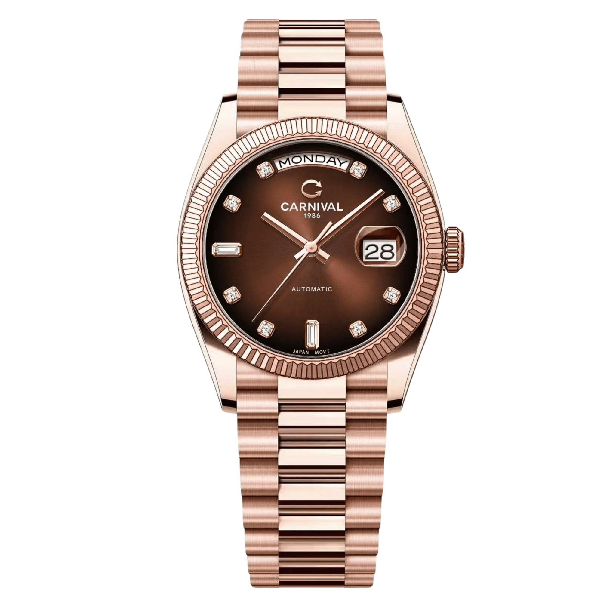 ĐỒNG HỒ NAM CARNIVAL 8239G VH N AUTOMATIC 38MM