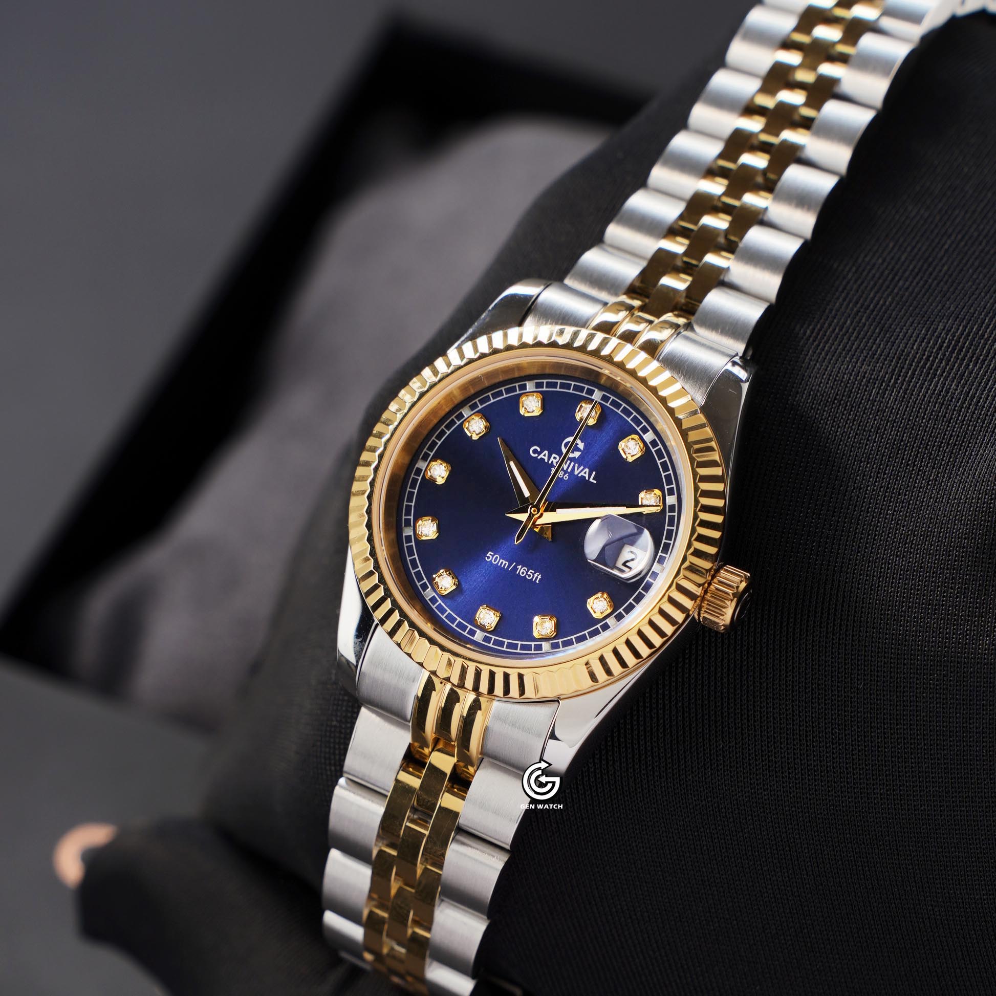 ĐỒNG HỒ NỮ CARNIVAL 8131L CV X QUARTZ 30MM