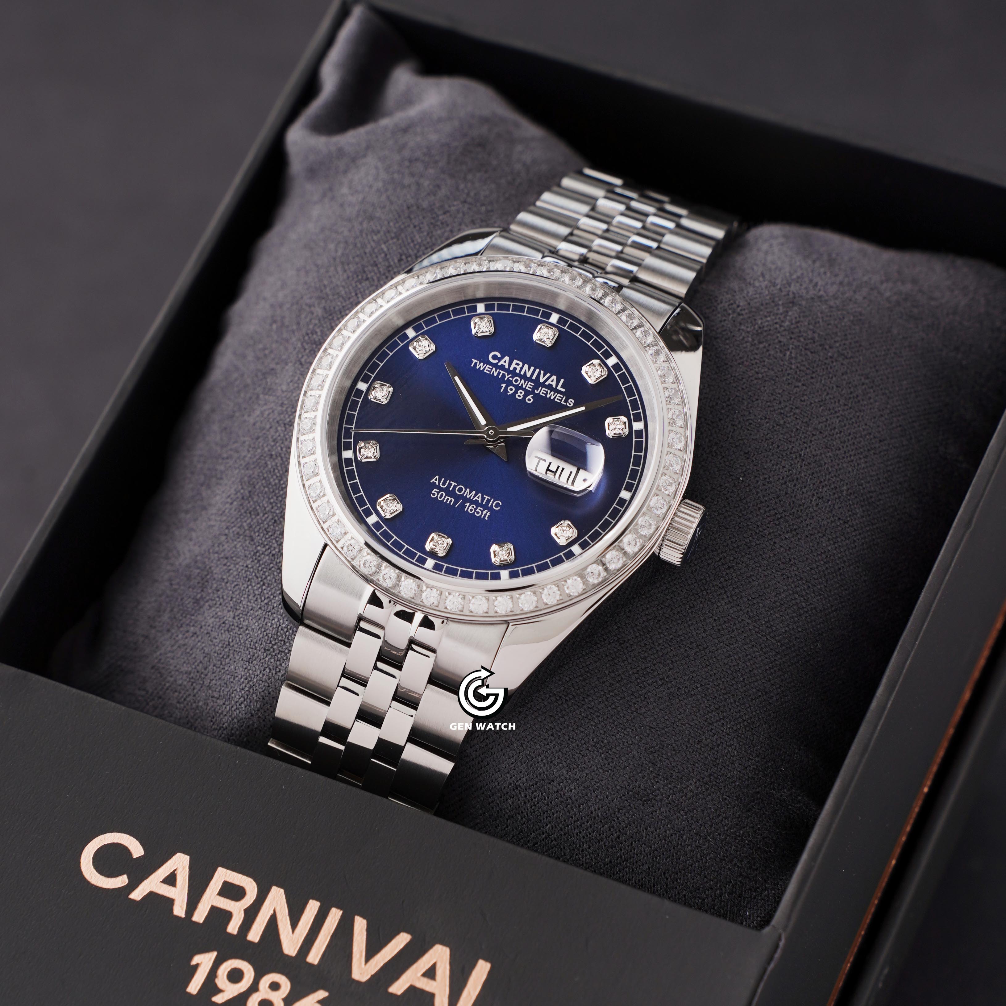 ĐỒNG HỒ NAM CARNIVAL 8131G2 VT X AUTOMATIC 41MM
