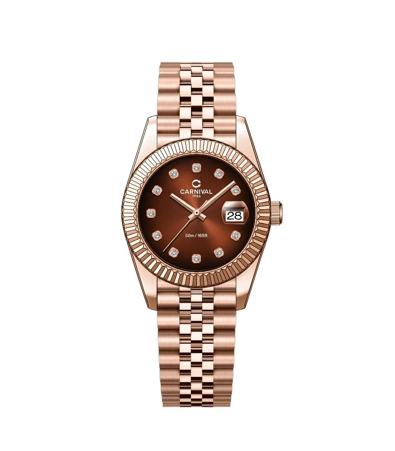 ĐỒNG HỒ NỮ CARNIVAL 8250L VH N QUARTZ 30MM