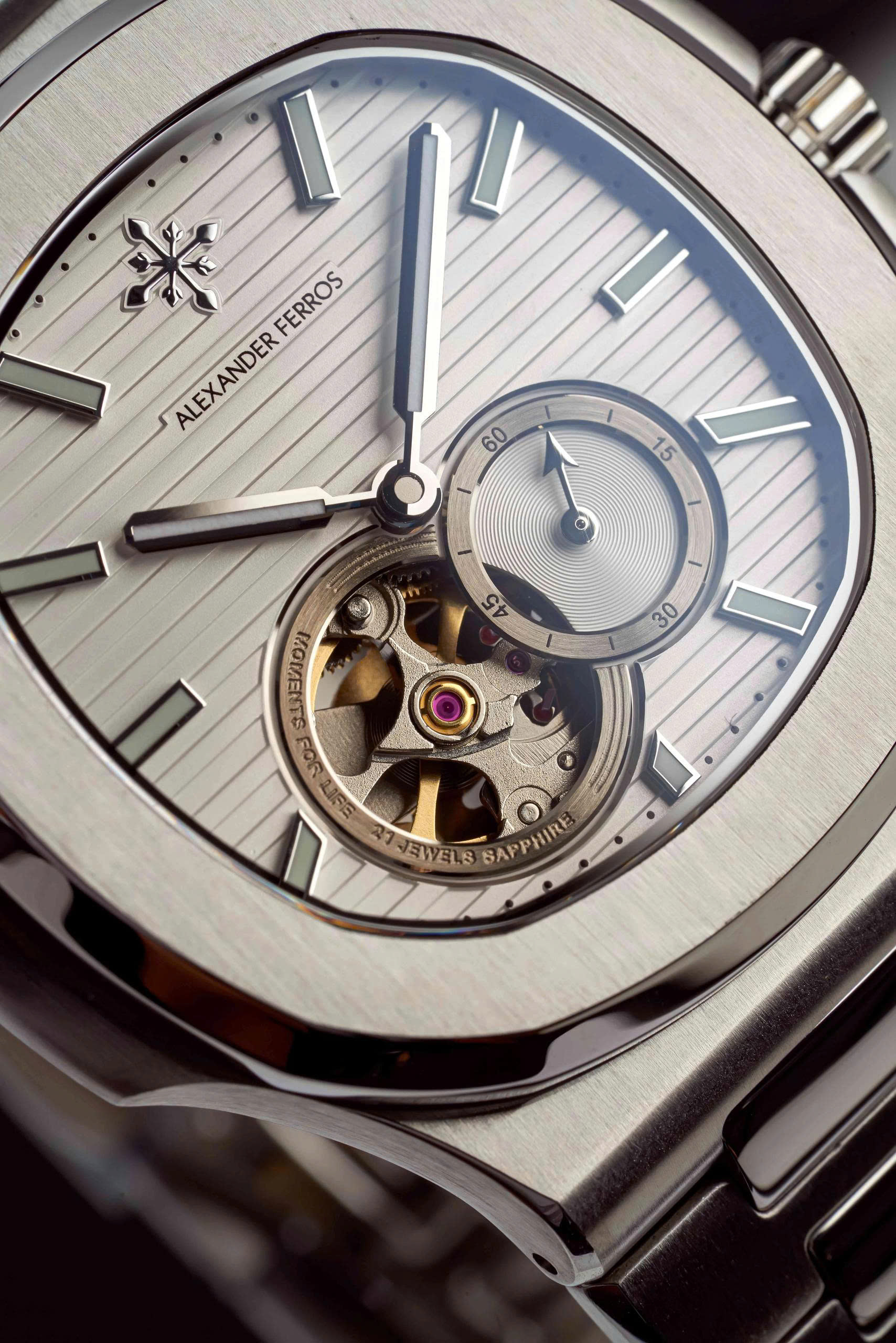 ĐỒNG HỒ NAM ALEXANDER FERROS 6312S/02 AUTOMATIC 40MM