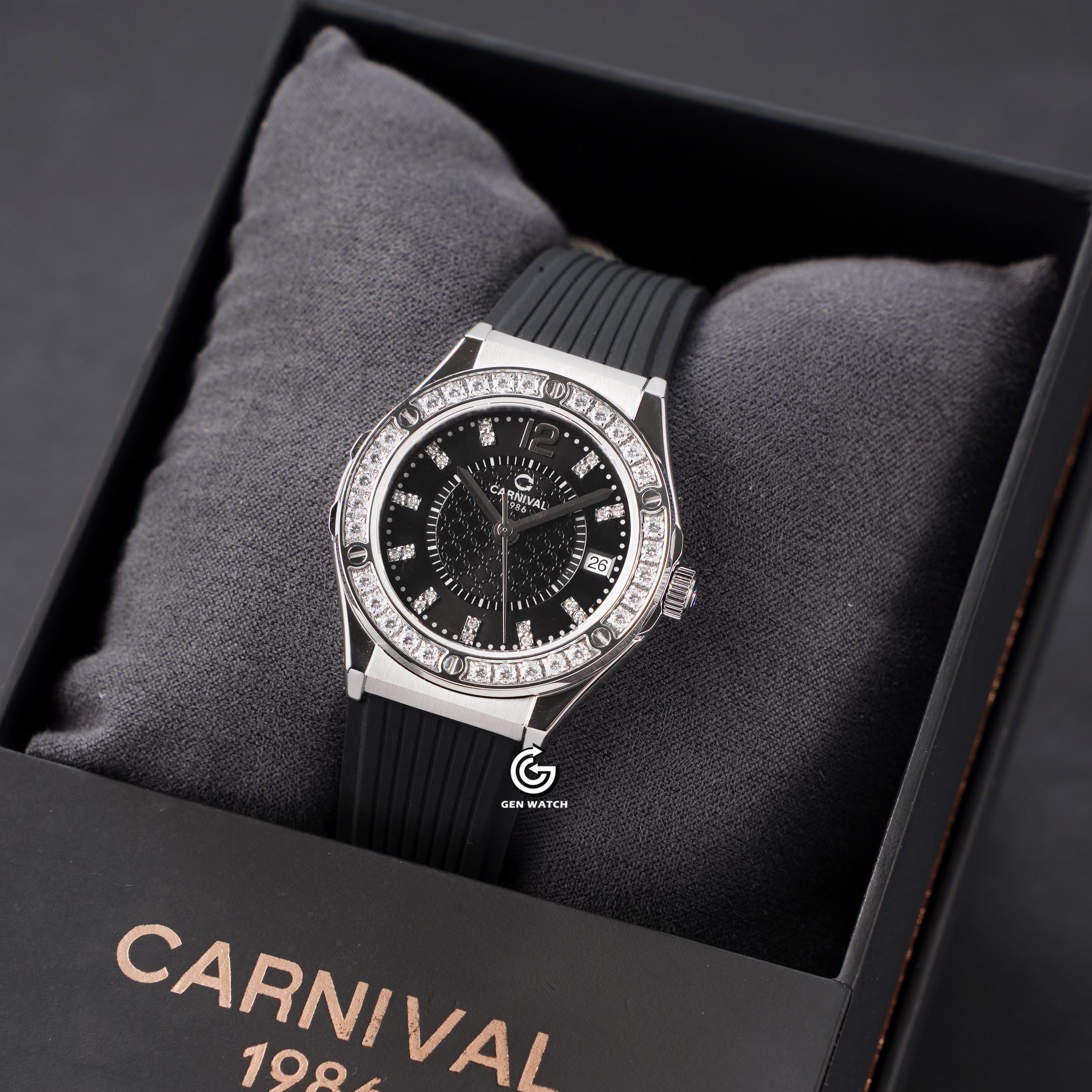 ĐỒNG HỒ NỮ CARNIVAL 8173L2 VT DCS D QUARTZ 32MM