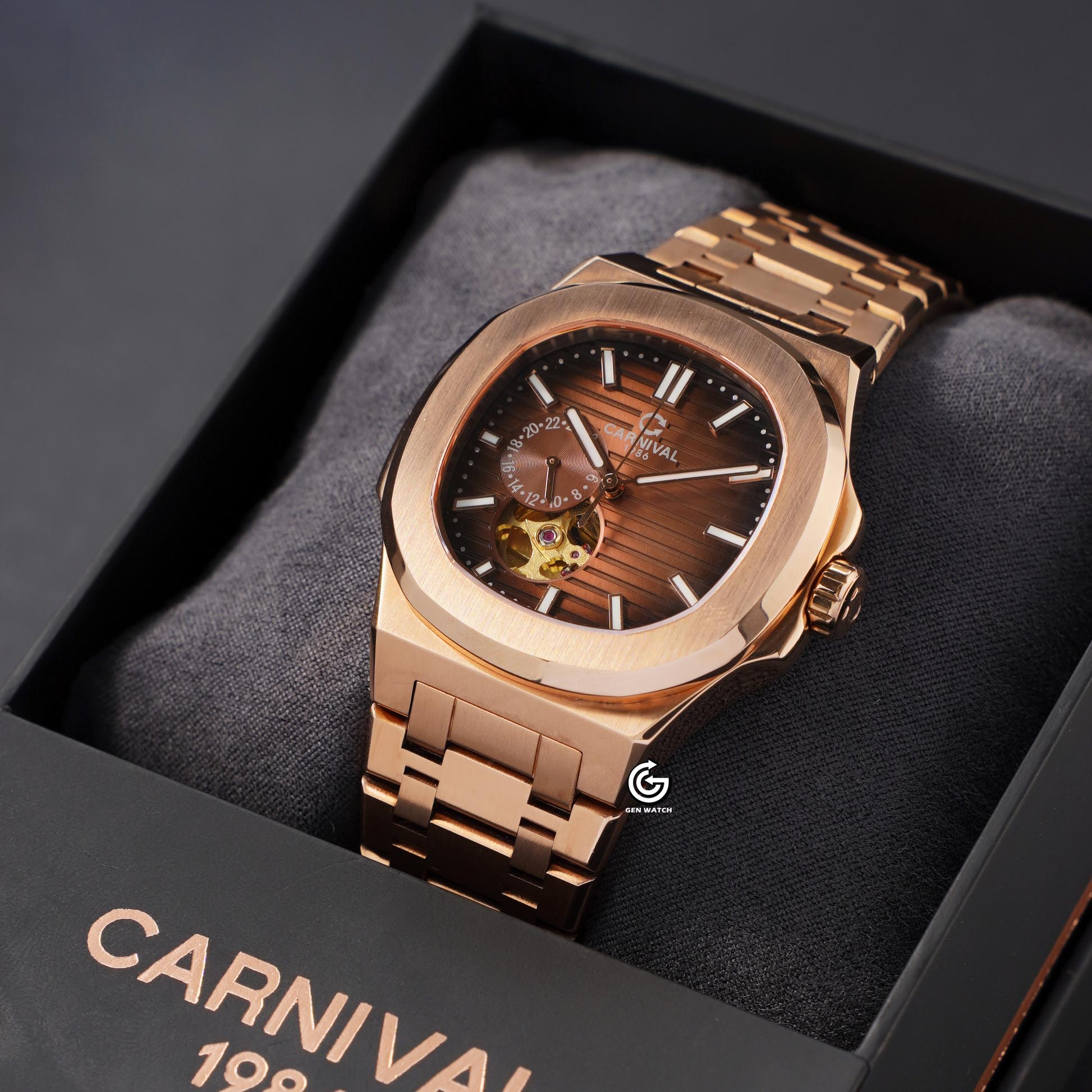 ĐỒNG HỒ NAM CARNIVAL 8159G VH N AUTOMATIC 41MM