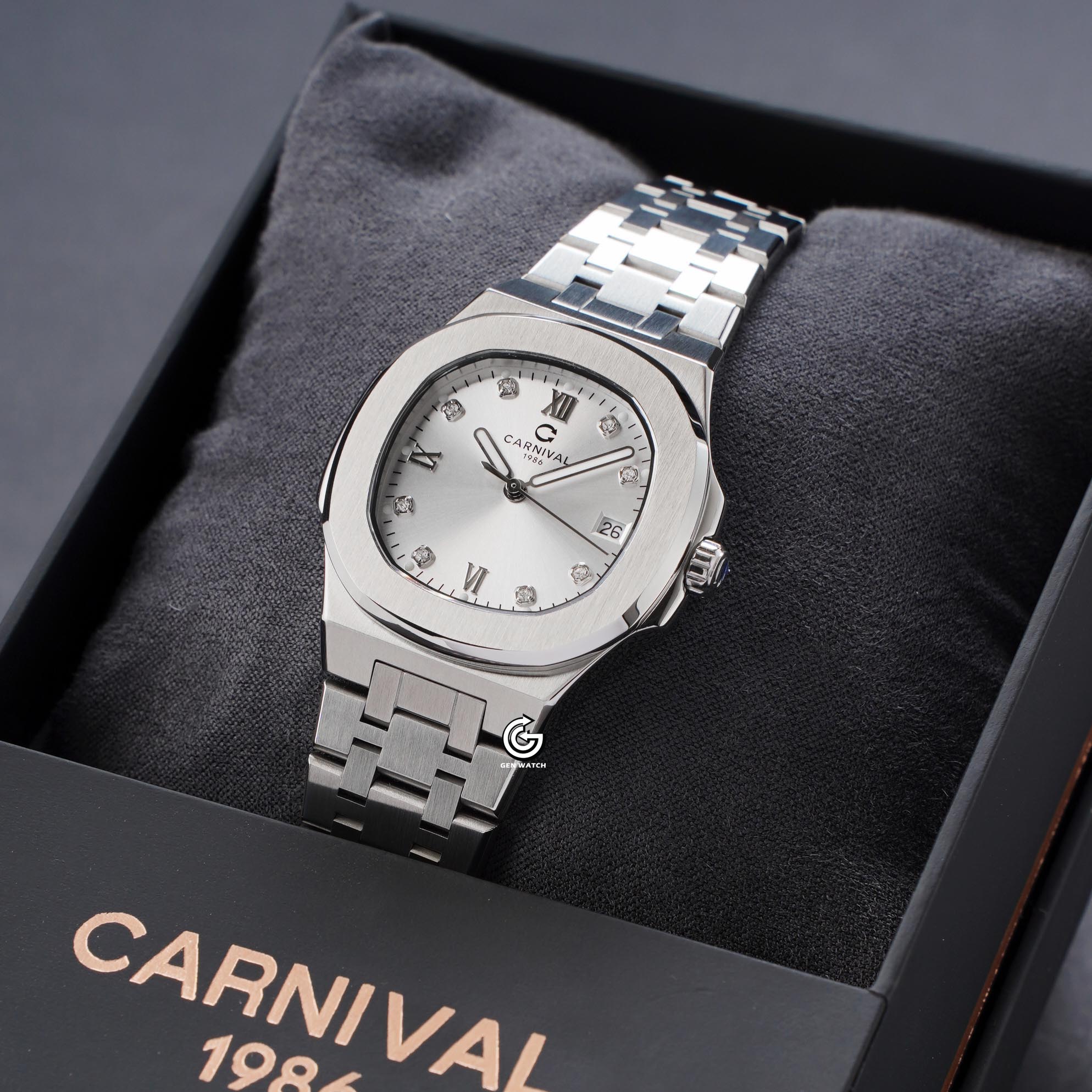 ĐỒNG HỒ NỮ CARNIVAL 8160L VT T QUARTZ 34MM