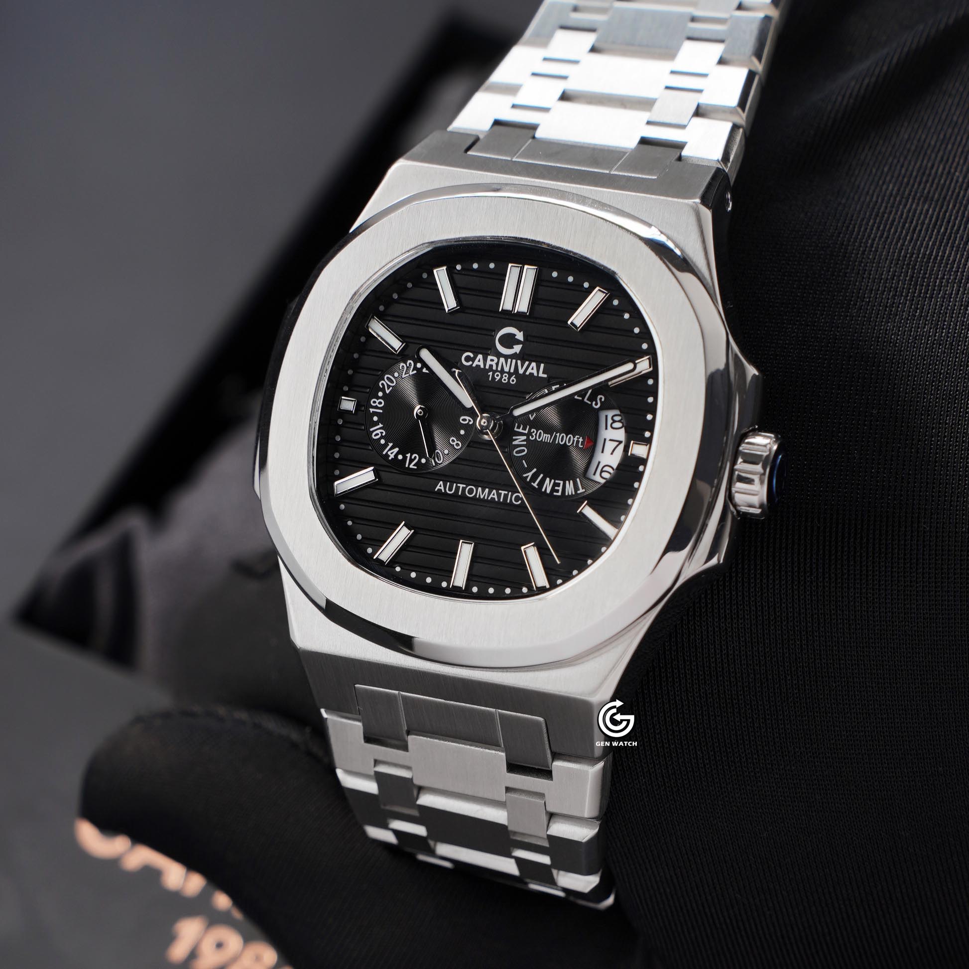 ĐỒNG HỒ NAM CARNIVAL 8158G VT D AUTOMATIC 41MM