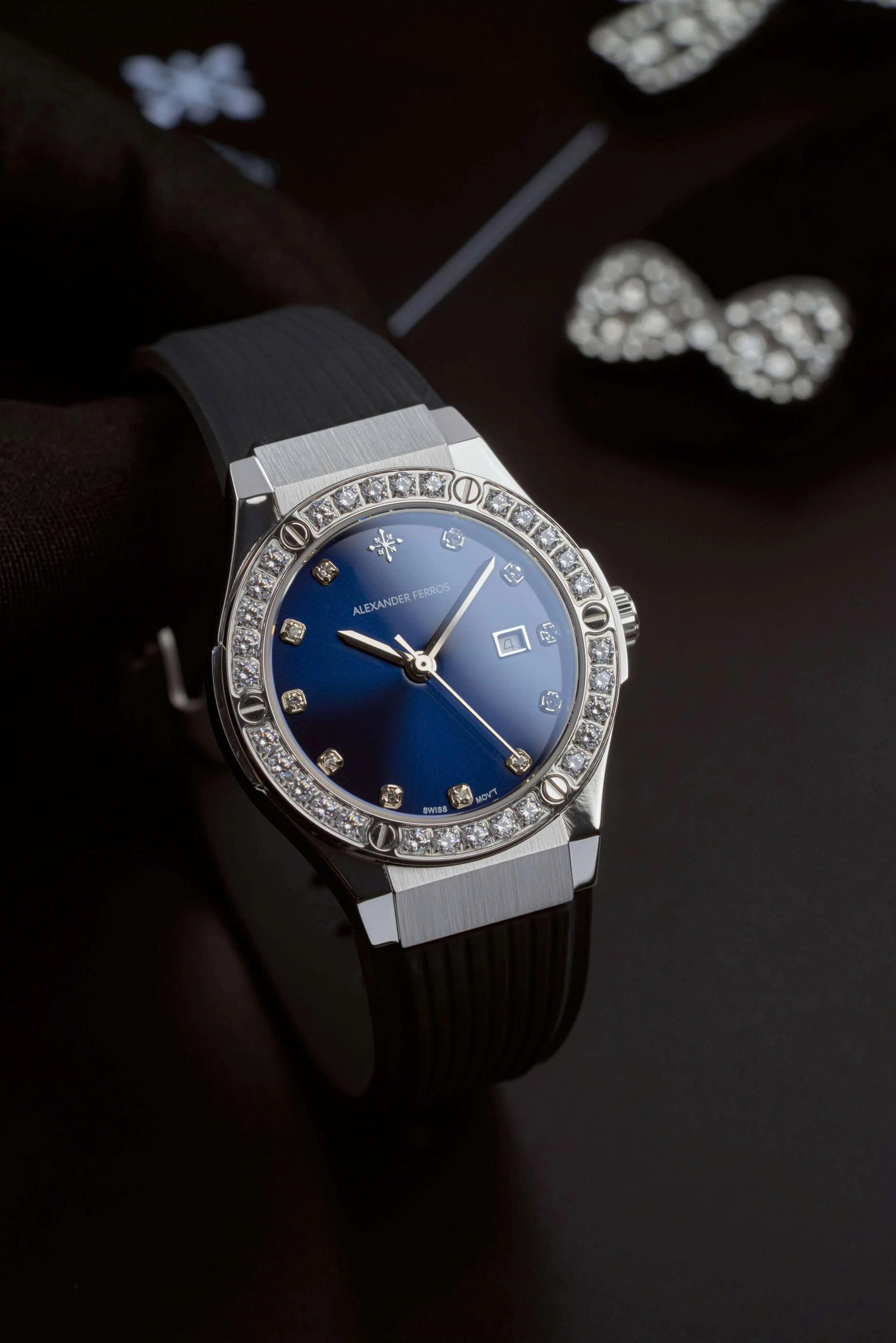 ĐỒNG HỒ NỮ ALEXANDER FERROS 2251S/05 QUAZT 33MM