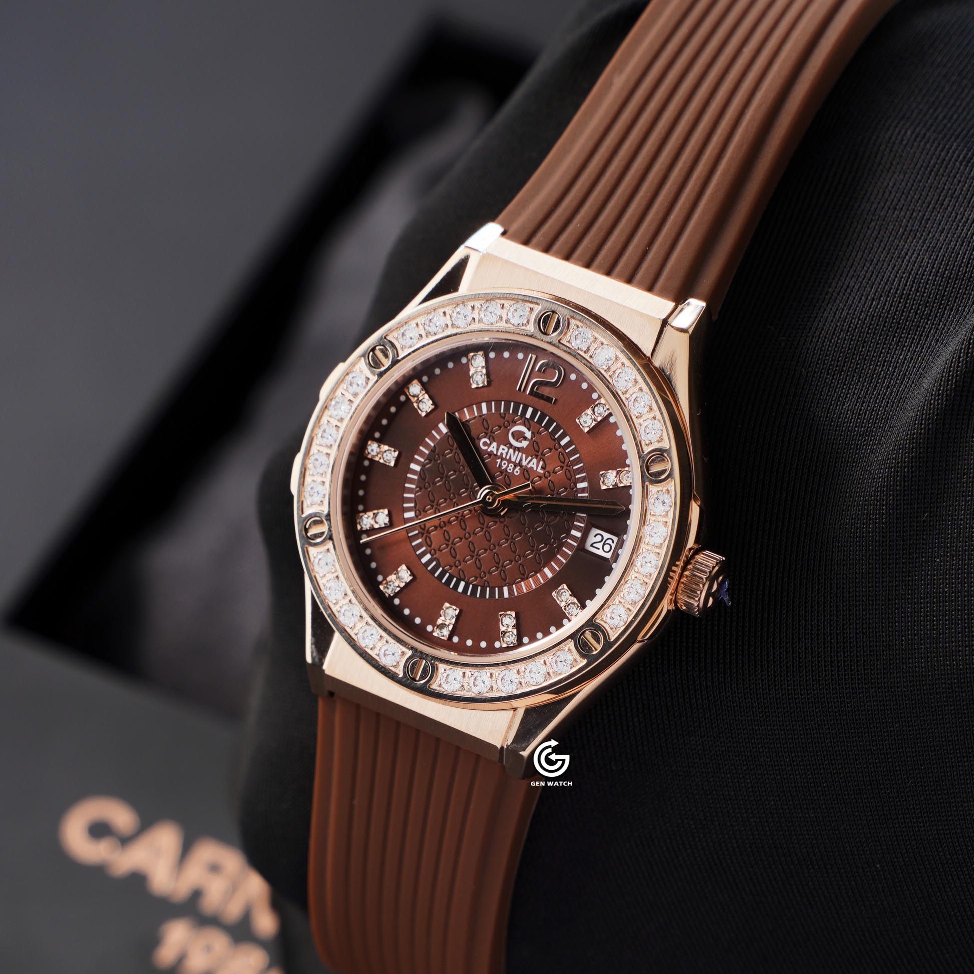 ĐỒNG HỒ NỮ CARNIVAL 8173L2 VH DCS N QUARTZ 32MM