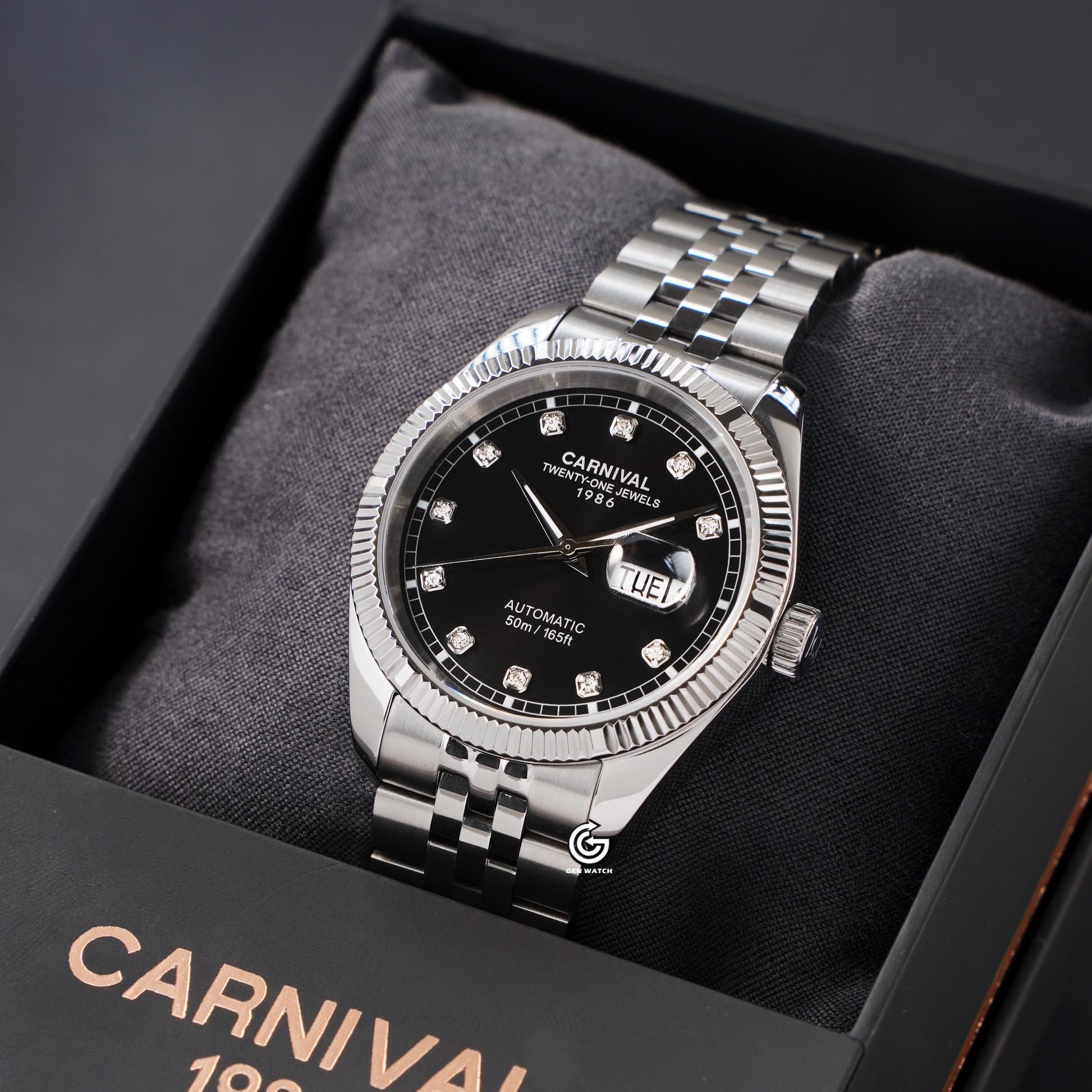 ĐỒNG HỒ NAM CARNIVAL 8131G VT D AUTOMATIC 40MM