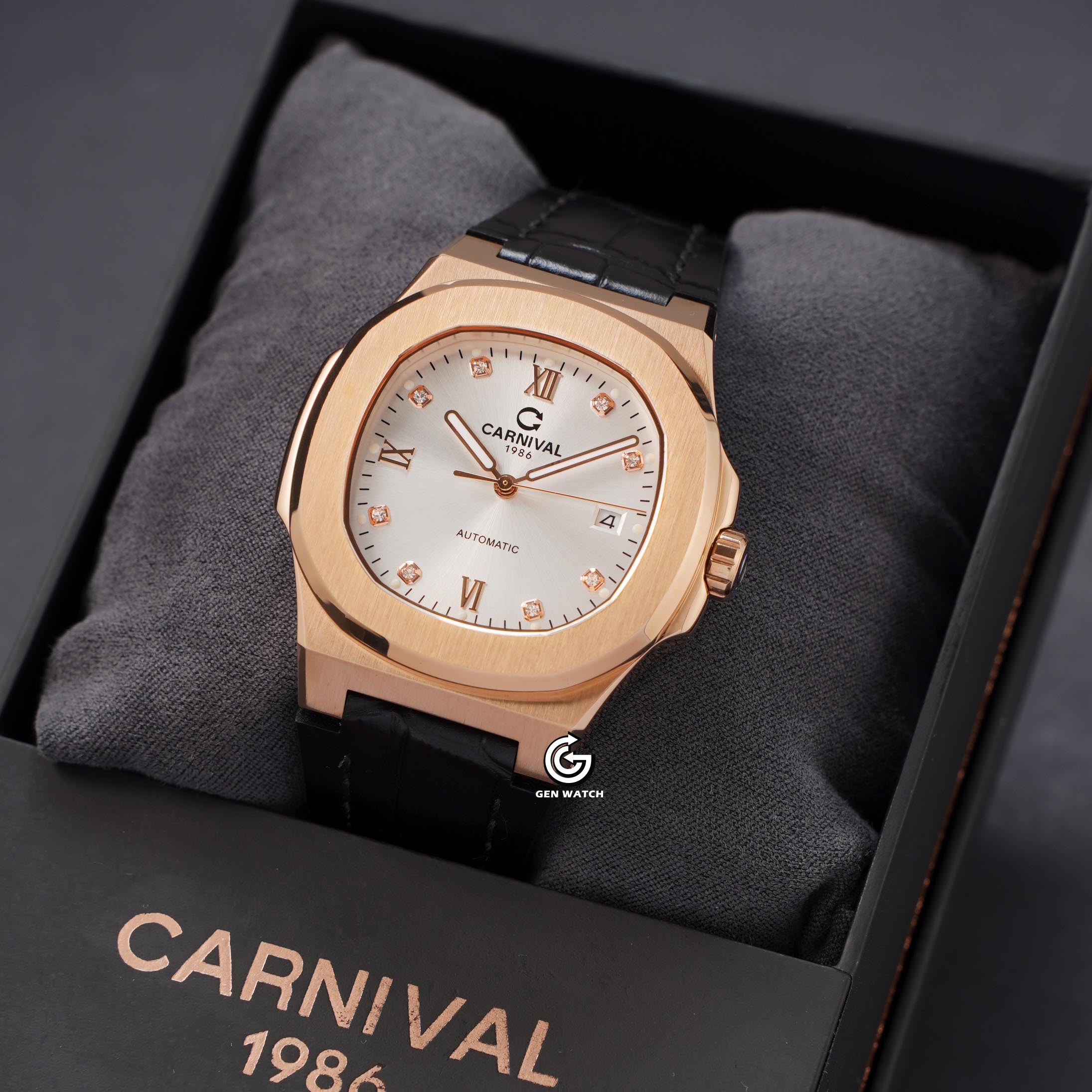 ĐỒNG HỒ NAM CARNIVAL 8160G VH DD T AUTOMATIC 41MM