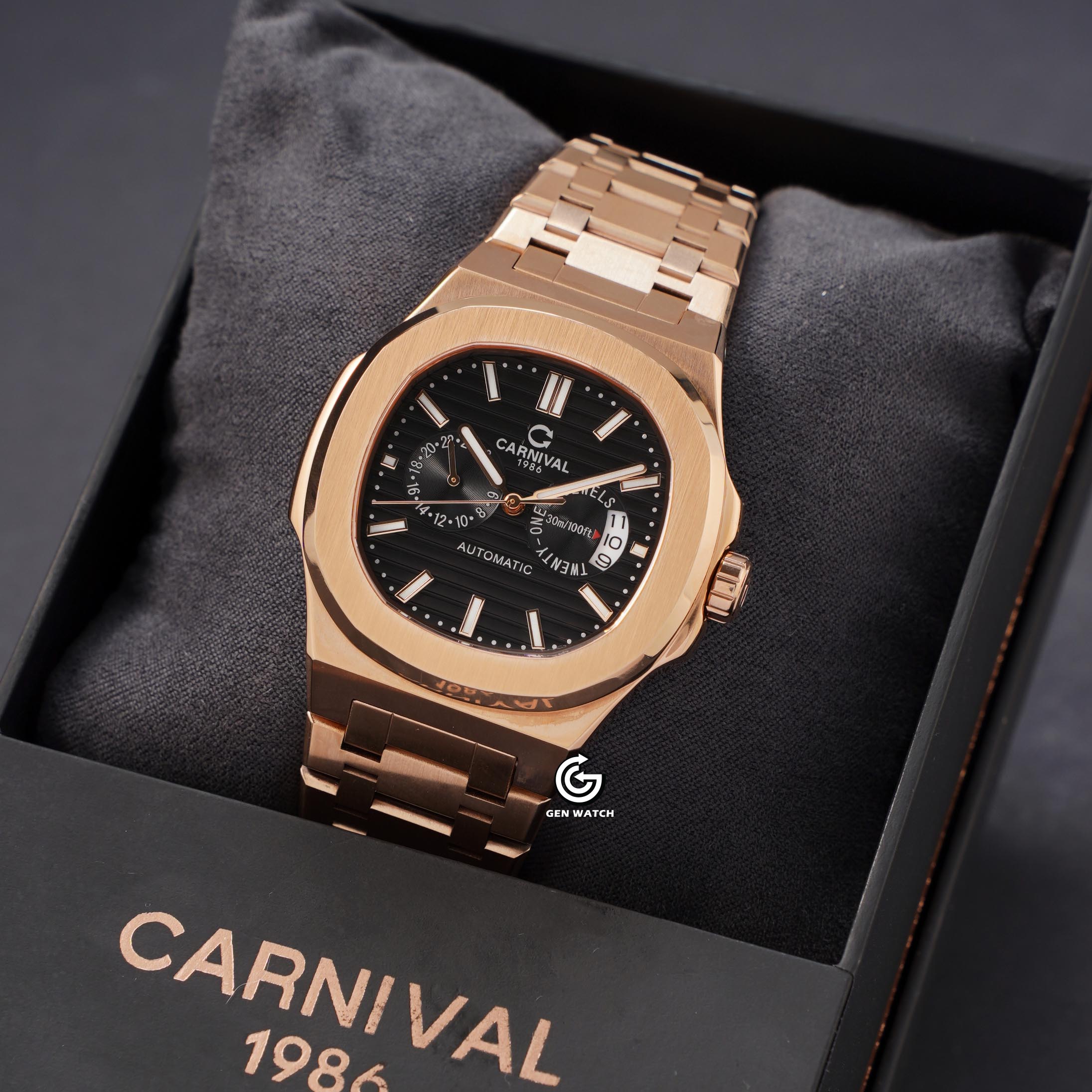 ĐỒNG HỒ NAM CARNIVAL 8158G VH D AUTOMATIC 41MM
