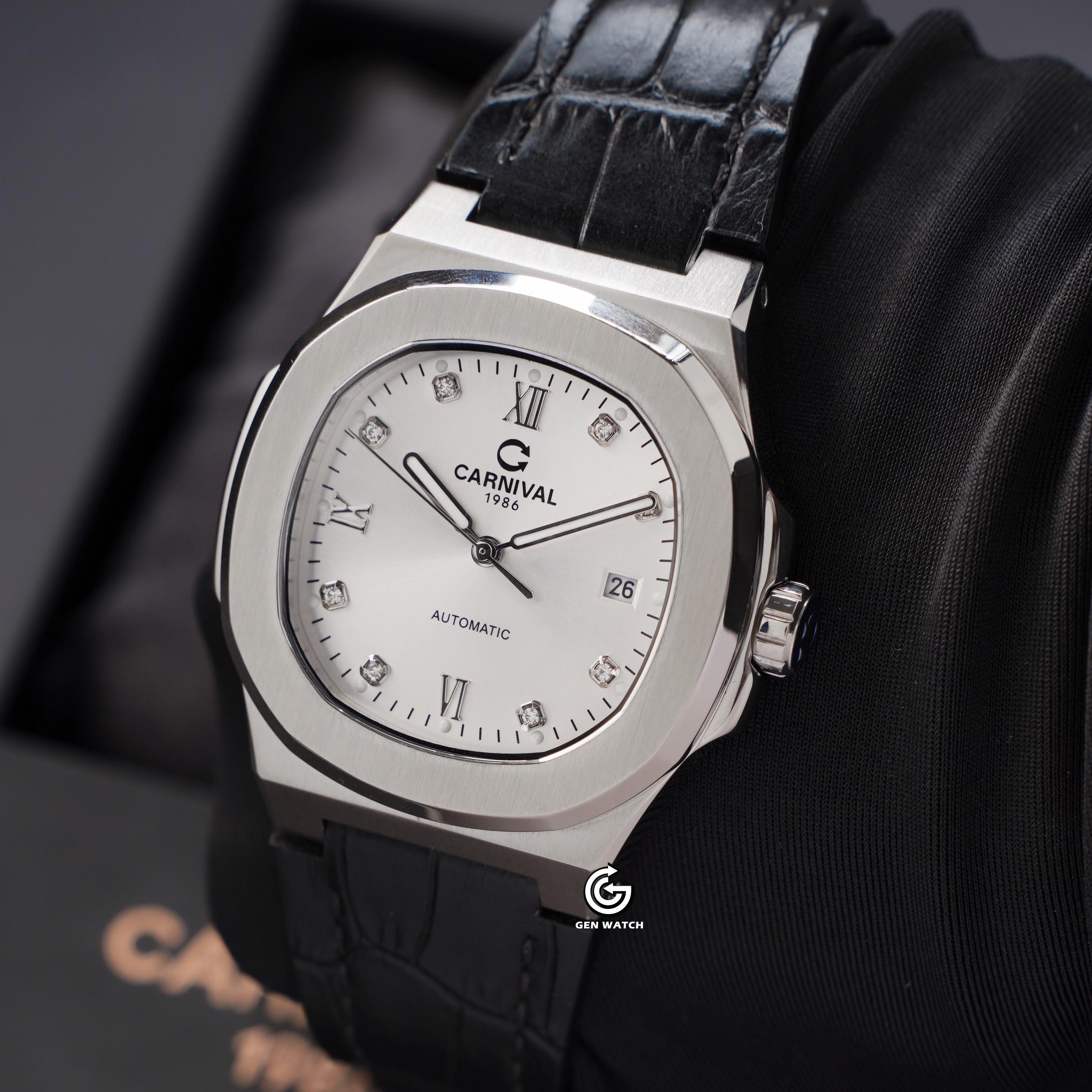 ĐỒNG HỒ NAM CARNIVAL 8160G VT DD T AUTOMATIC 41MM