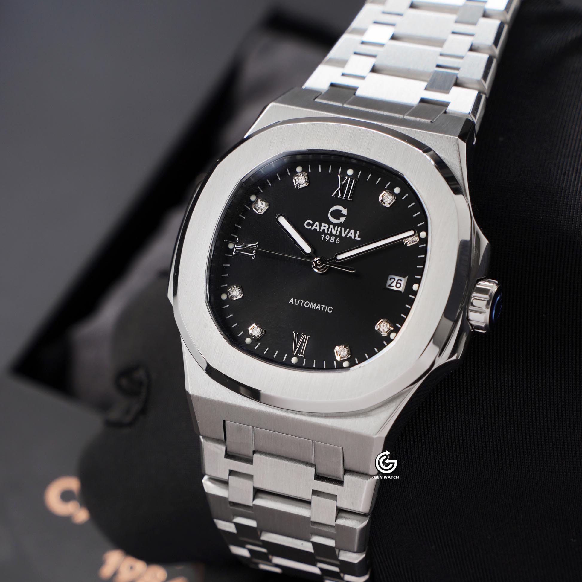 ĐỒNG HỒ NAM CARNIVAL 8160G VT D AUTOMATIC 41MM