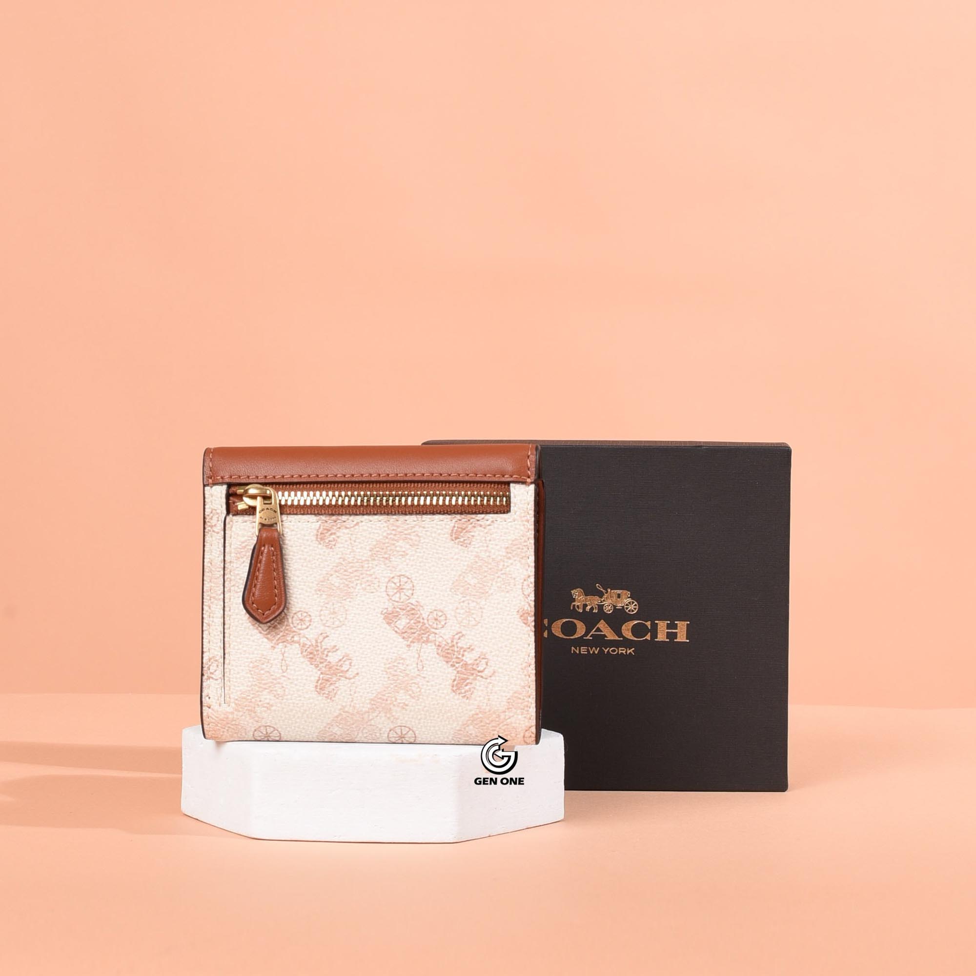 COACH CAT57 MILA HORSE SMALL WALLET