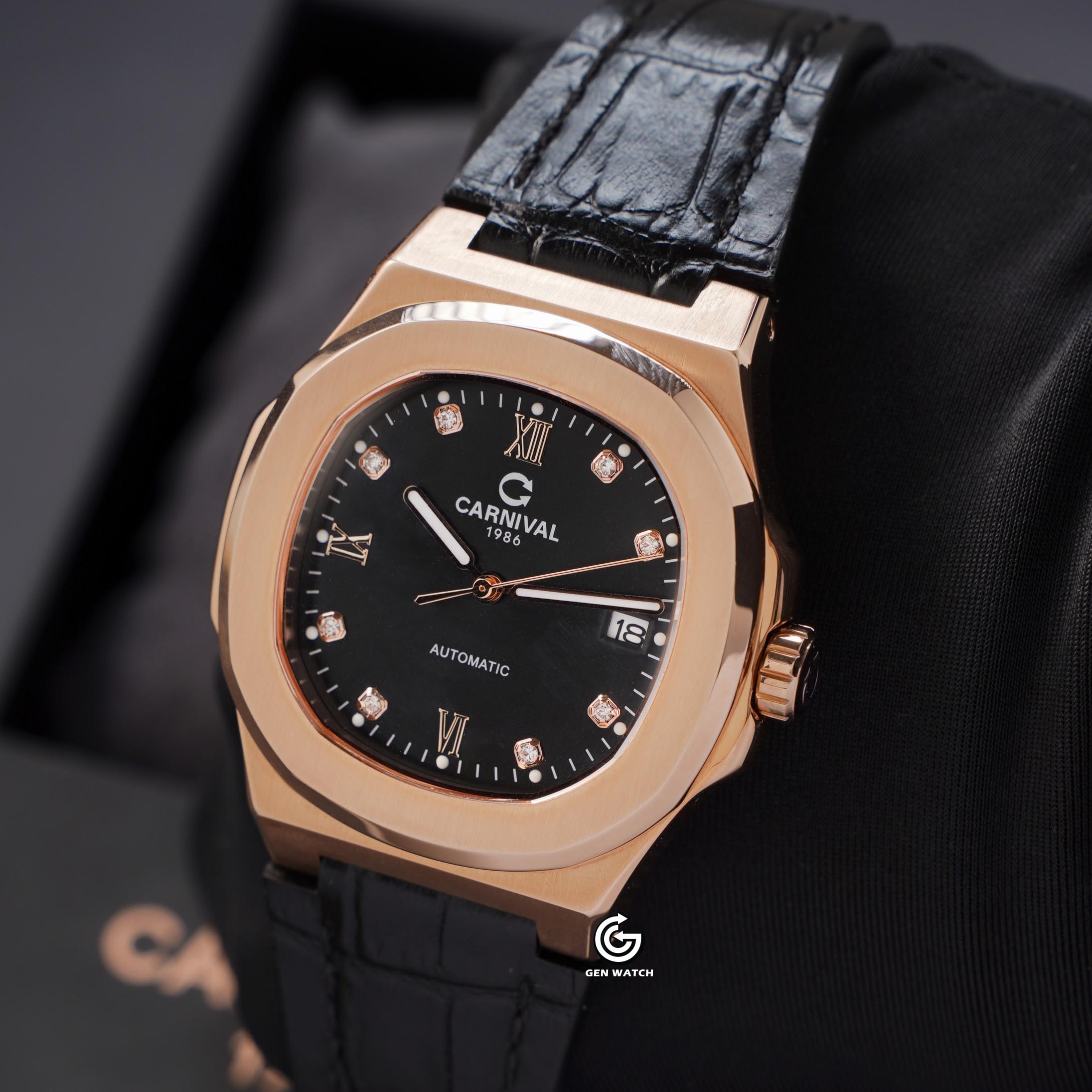 ĐỒNG HỒ NAM CARNIVAL 8160G VH DD D AUTOMATIC 41MM