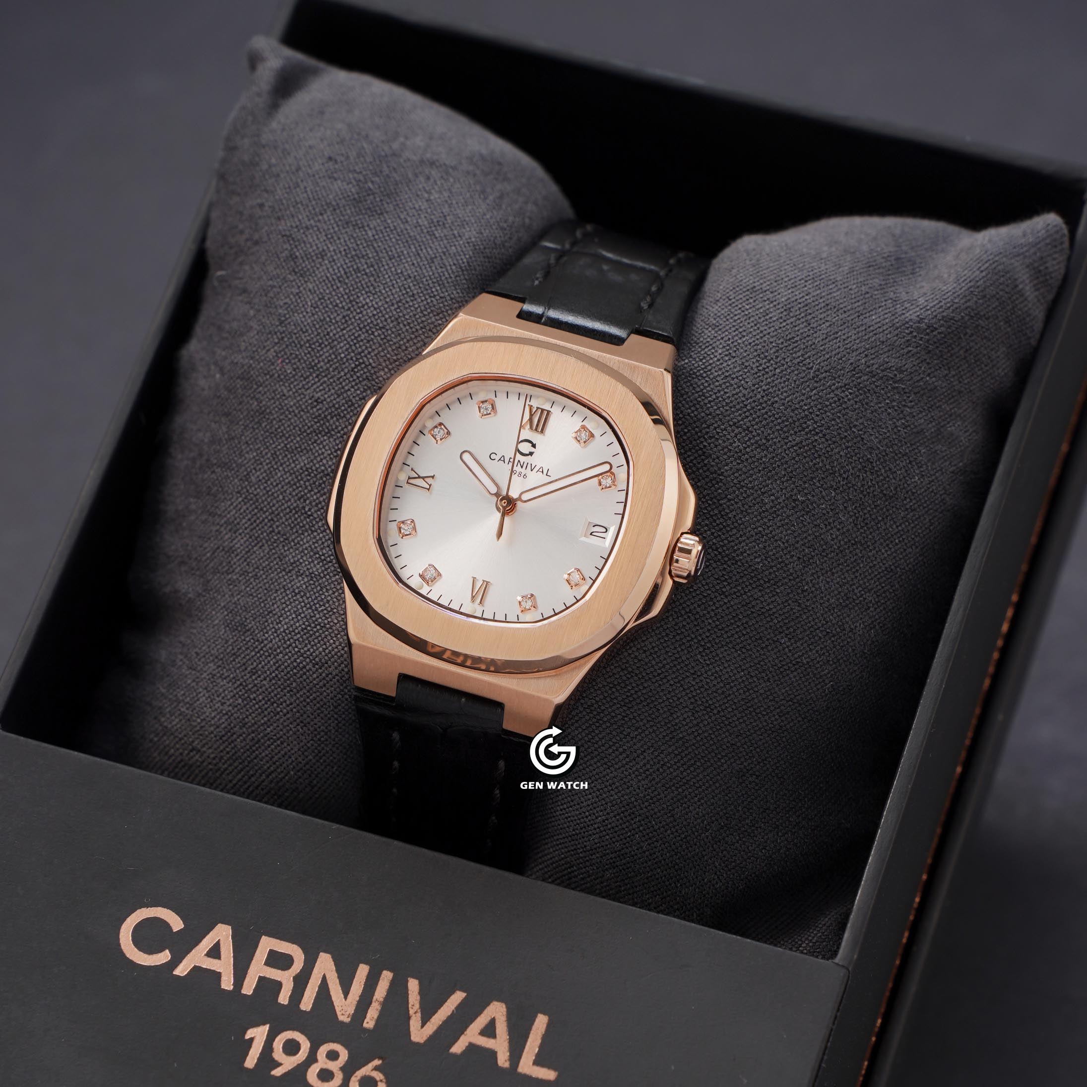 ĐỒNG HỒ NỮ CARNIVAL 8160L VH DD T QUARTZ 34MM