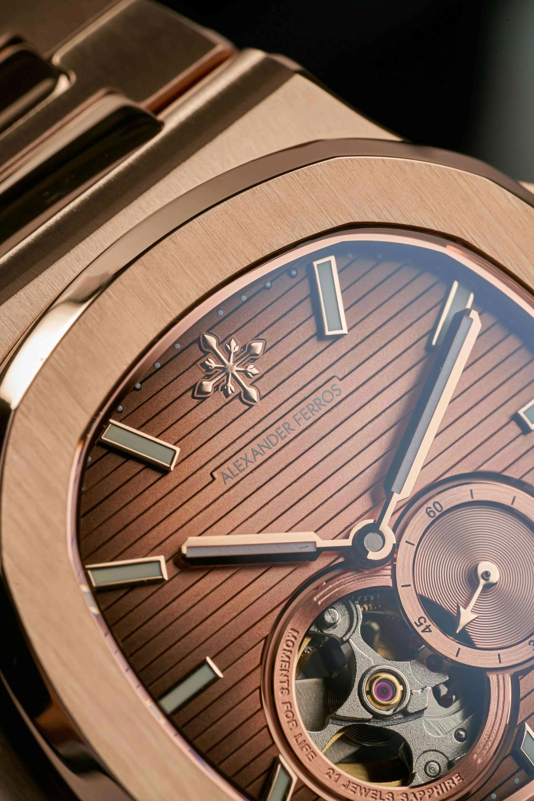 ĐỒNG HỒ NAM ALEXANDER FERROS 6312R/08 AUTOMATIC 40MM