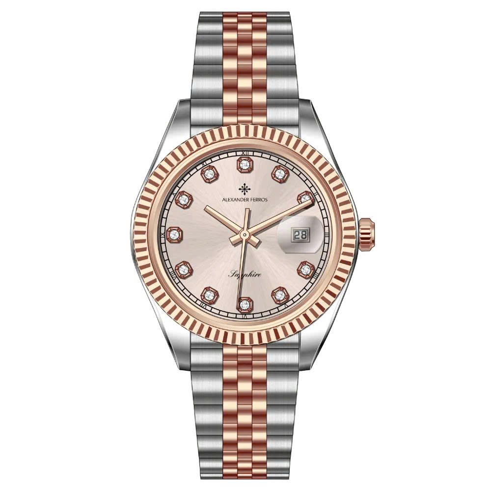 ĐỒNG HỒ NAM ALEXANDER FERROS 8382D/15 QUARTZ 40MM