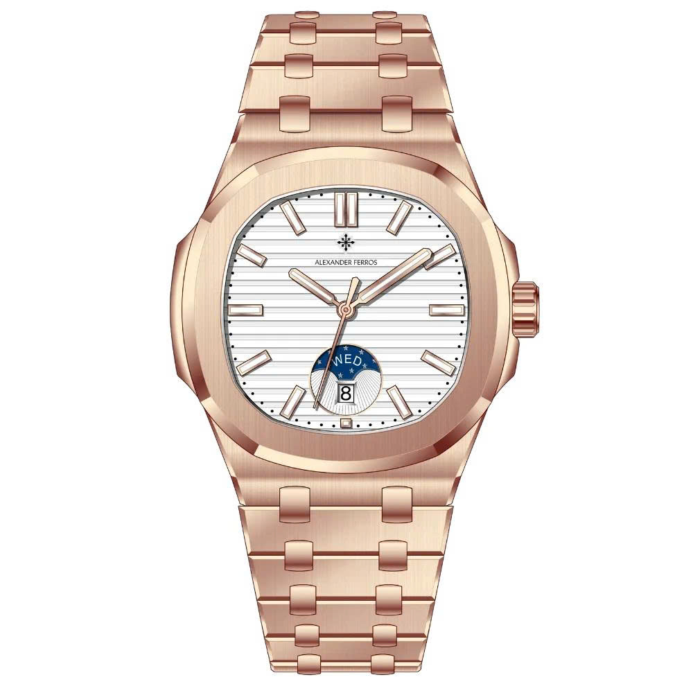ĐỒNG HỒ NAM ALEXANDER FERROS 6122R/02 AUTOMATIC 42MM