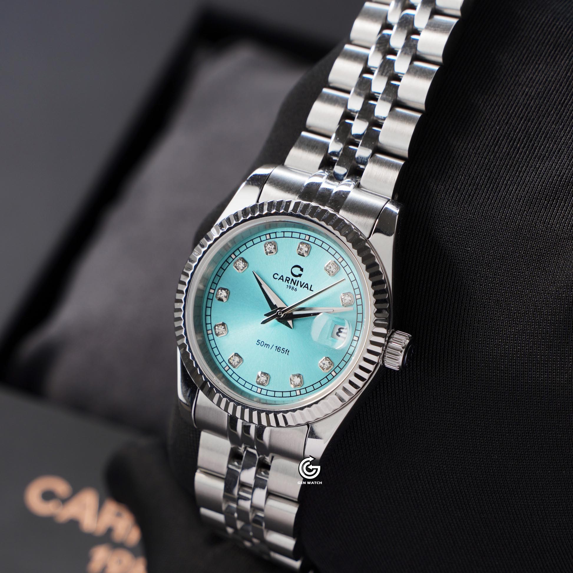 ĐỒNG HỒ NỮ CARNIVAL 8131L VT XT QUARTZ 30MM