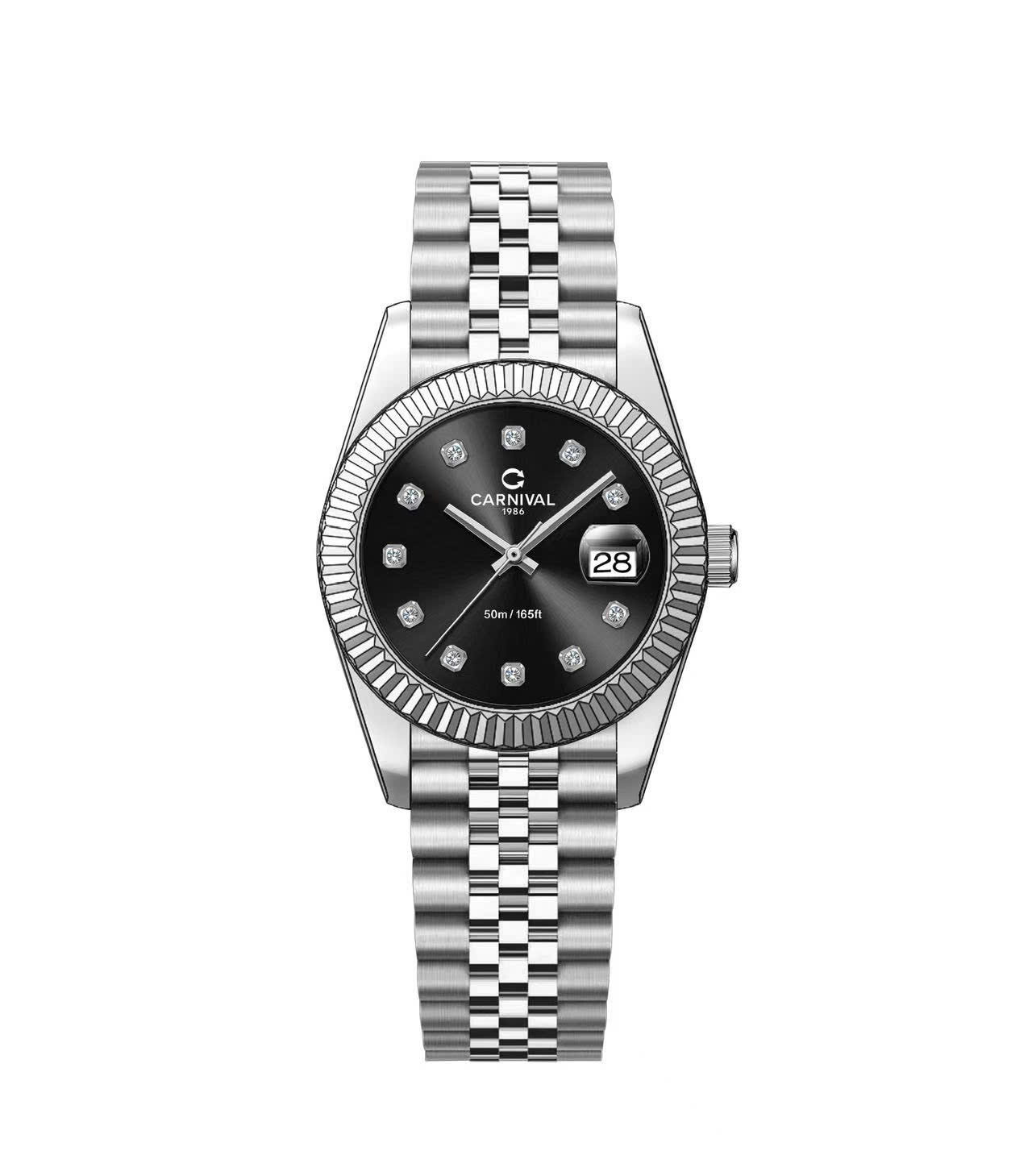 ĐỒNG HỒ NỮ CARNIVAL 8250L VT D QUARTZ 30MM