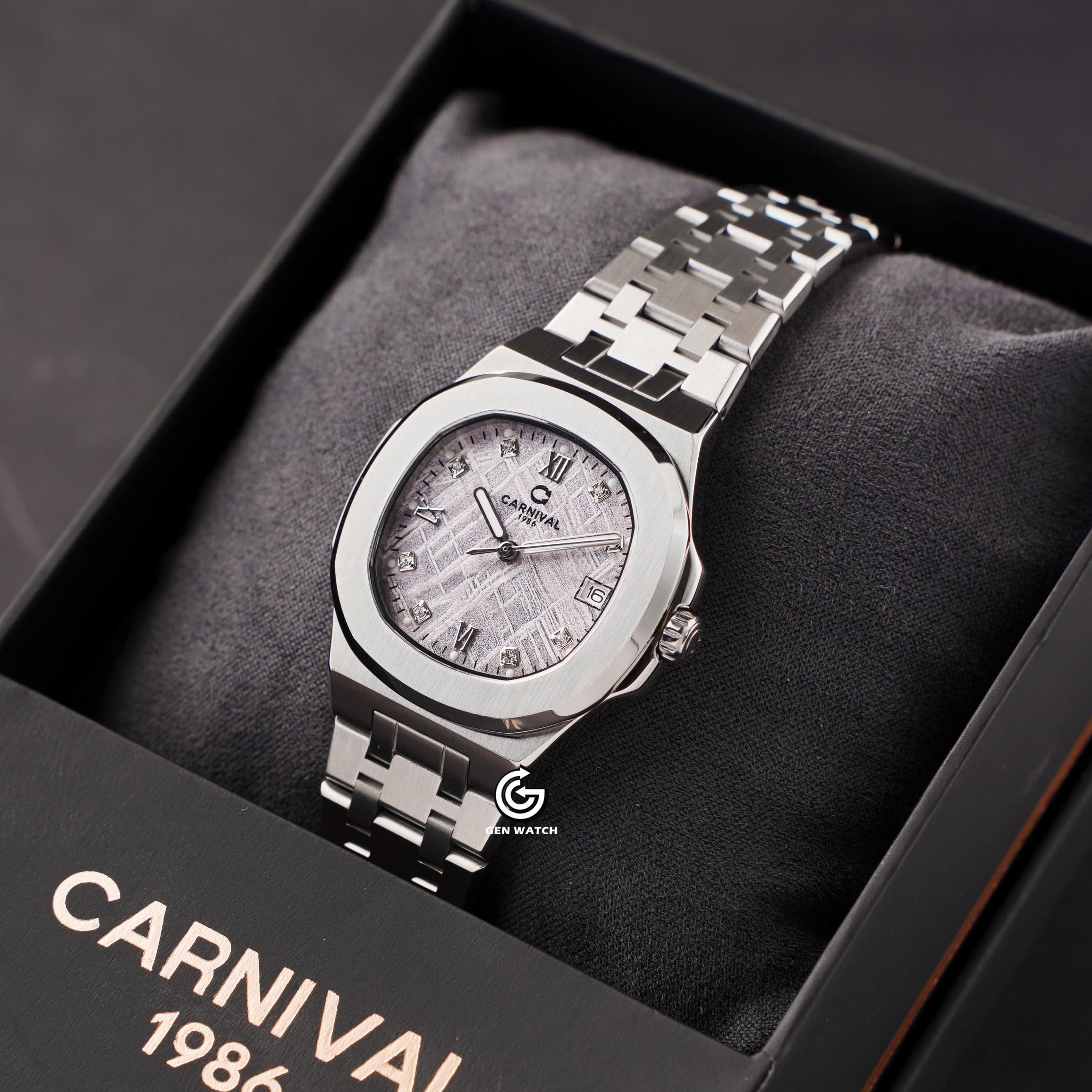 ĐỒNG HỒ NỮ CARNIVAL 8160L VT TT QUARTZ 34MM