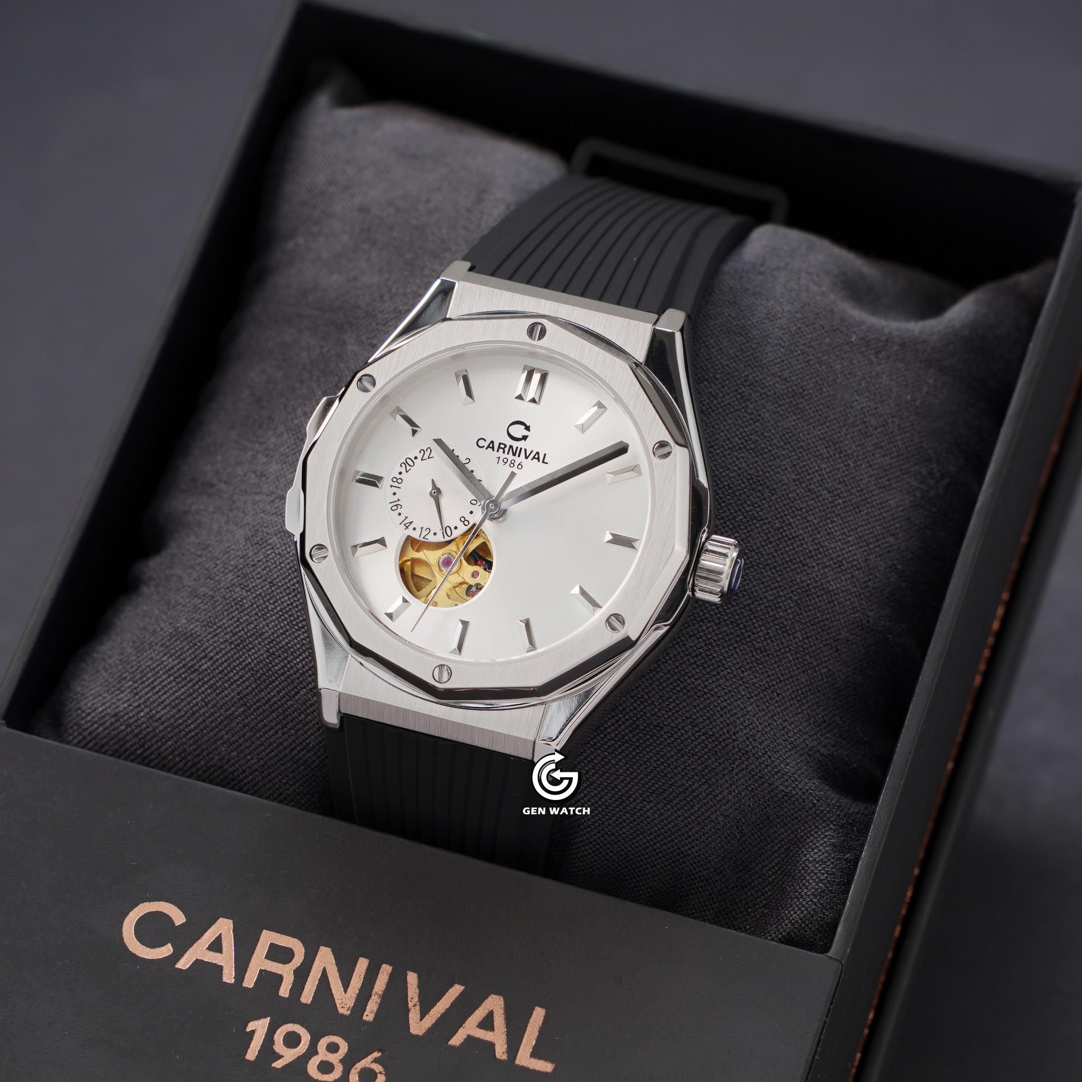 ĐỒNG HỒ NAM CARNIVAL 8189G VT DCS T AUTOMATIC 42MM