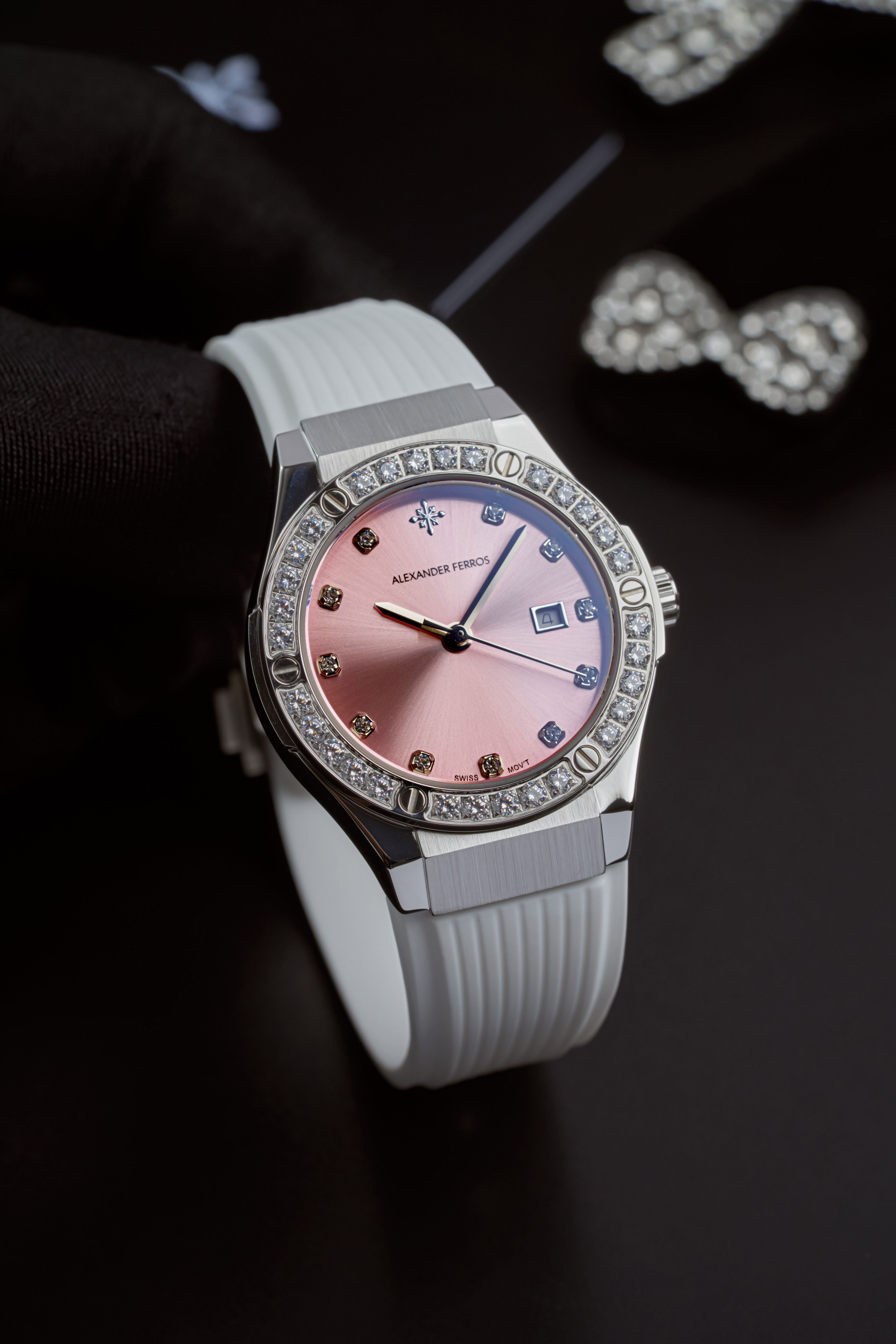 ĐỒNG HỒ NỮ ALEXANDER FERROS 2251S/18 QUARTZ 33MM