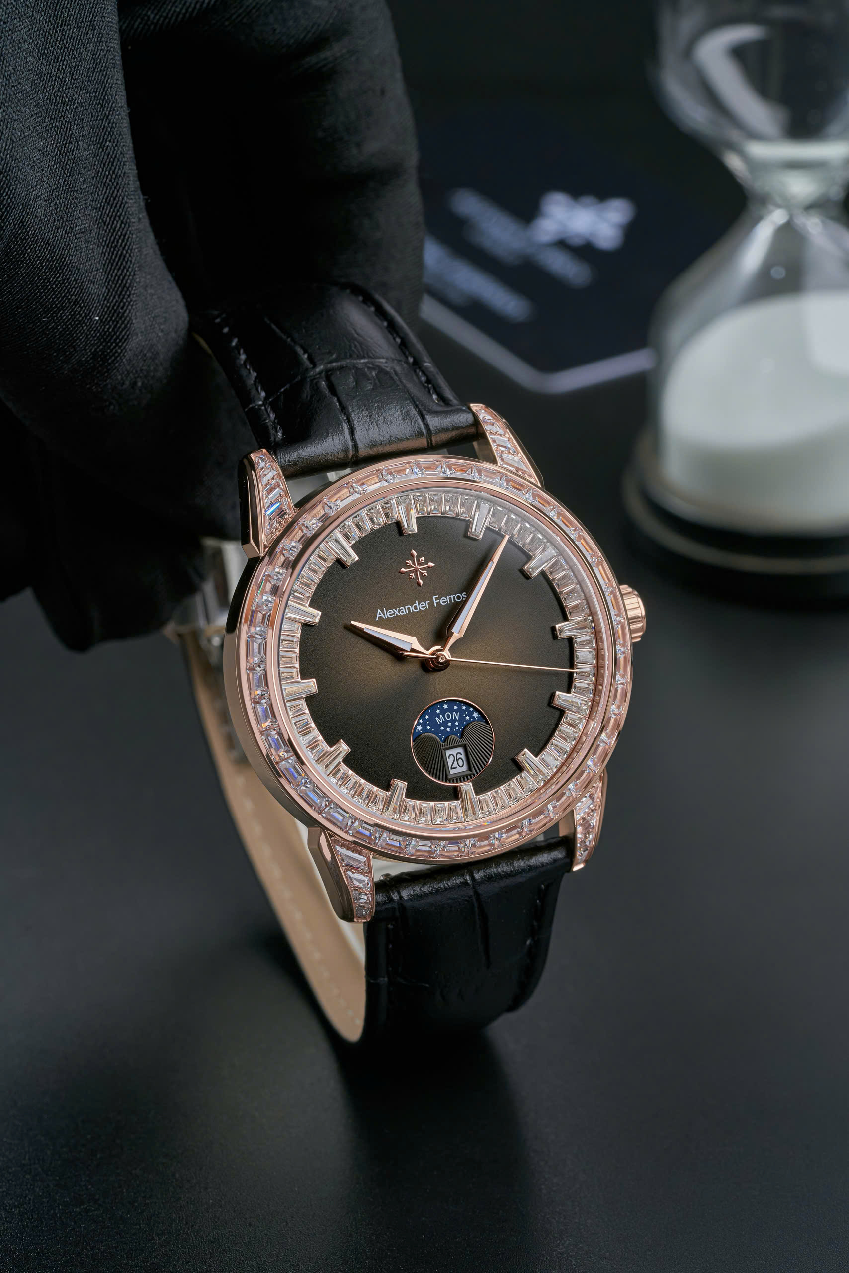ĐỒNG HỒ NAM ALEXANDER FERROS 9081R/01 AUTOMATIC 40MM