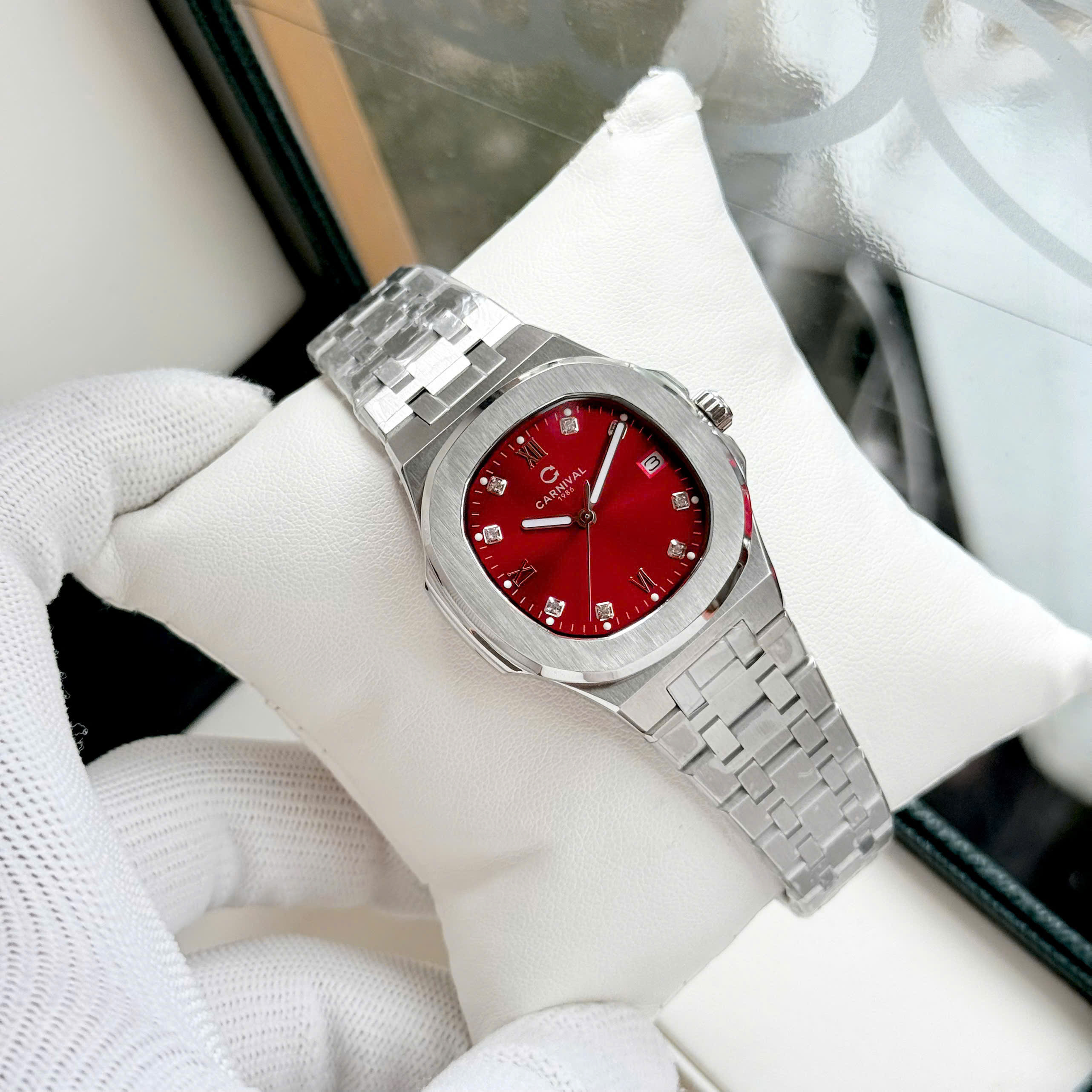 ĐỒNG HỒ NỮ CARNIVAL 8160L VT DO QUARTZ 34MM