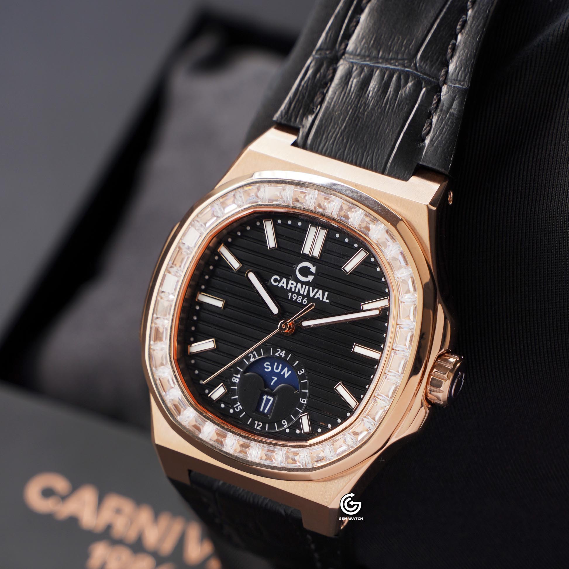 ĐỒNG HỒ NAM CARNIVAL 8110G VH DD D AUTOMATIC 41MM