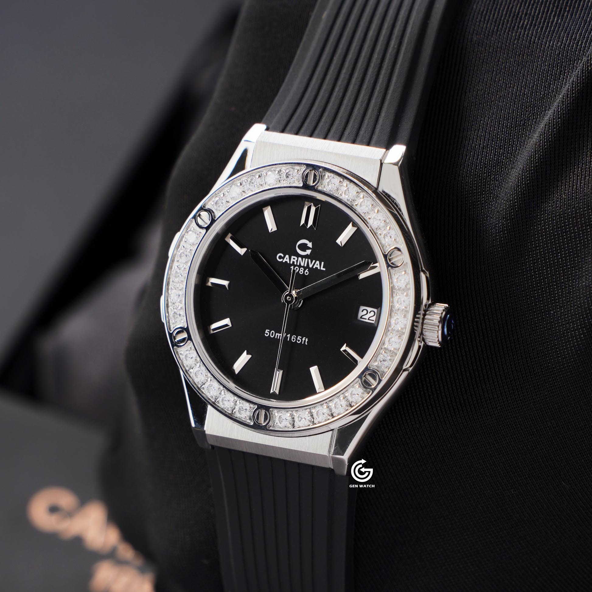 ĐỒNG HỒ NỮ CARNIVAL 8168L2 VT DCS D QUARTZ 32MM