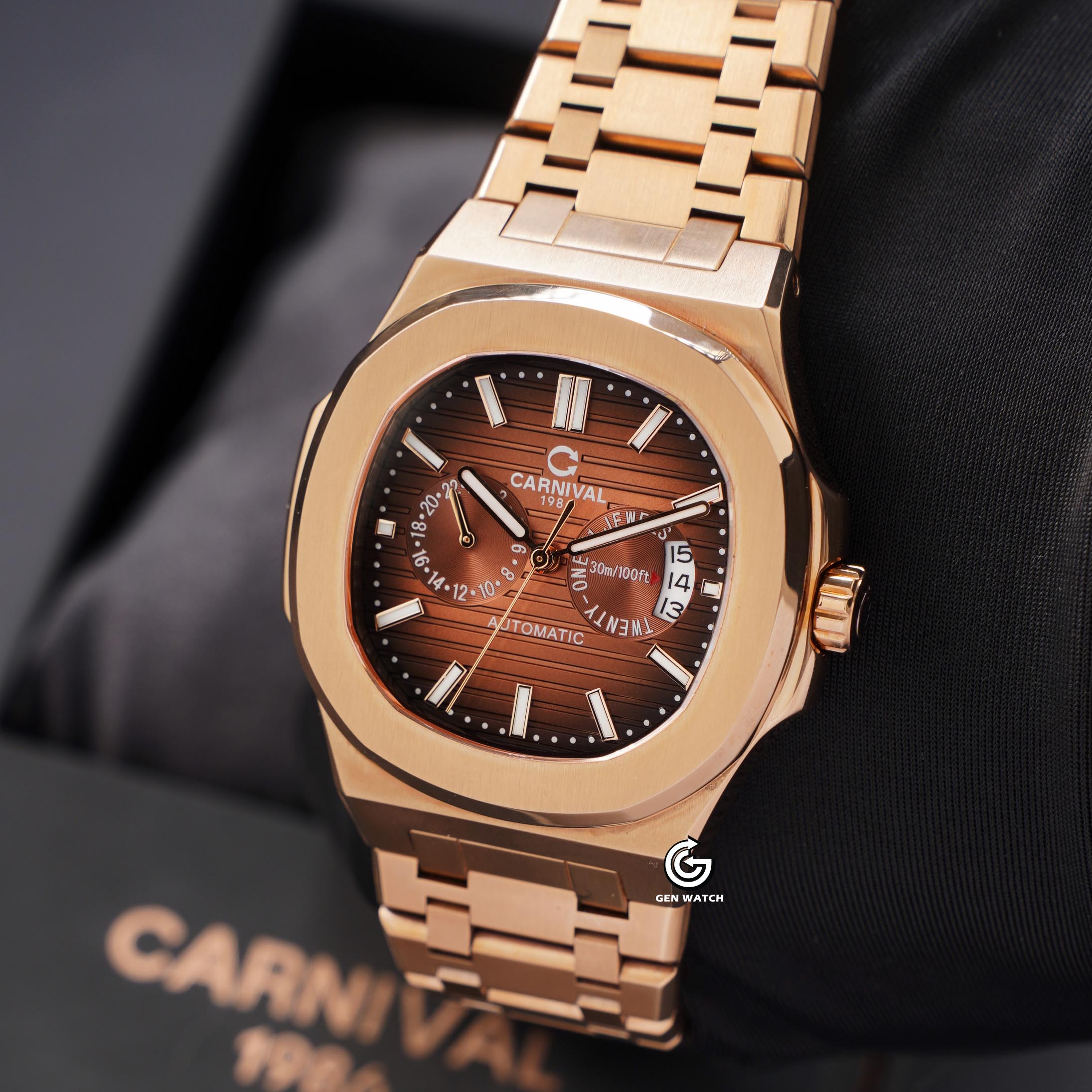 ĐỒNG HỒ NAM CARNIVAL 8158G VH N AUTOMATIC 41MM